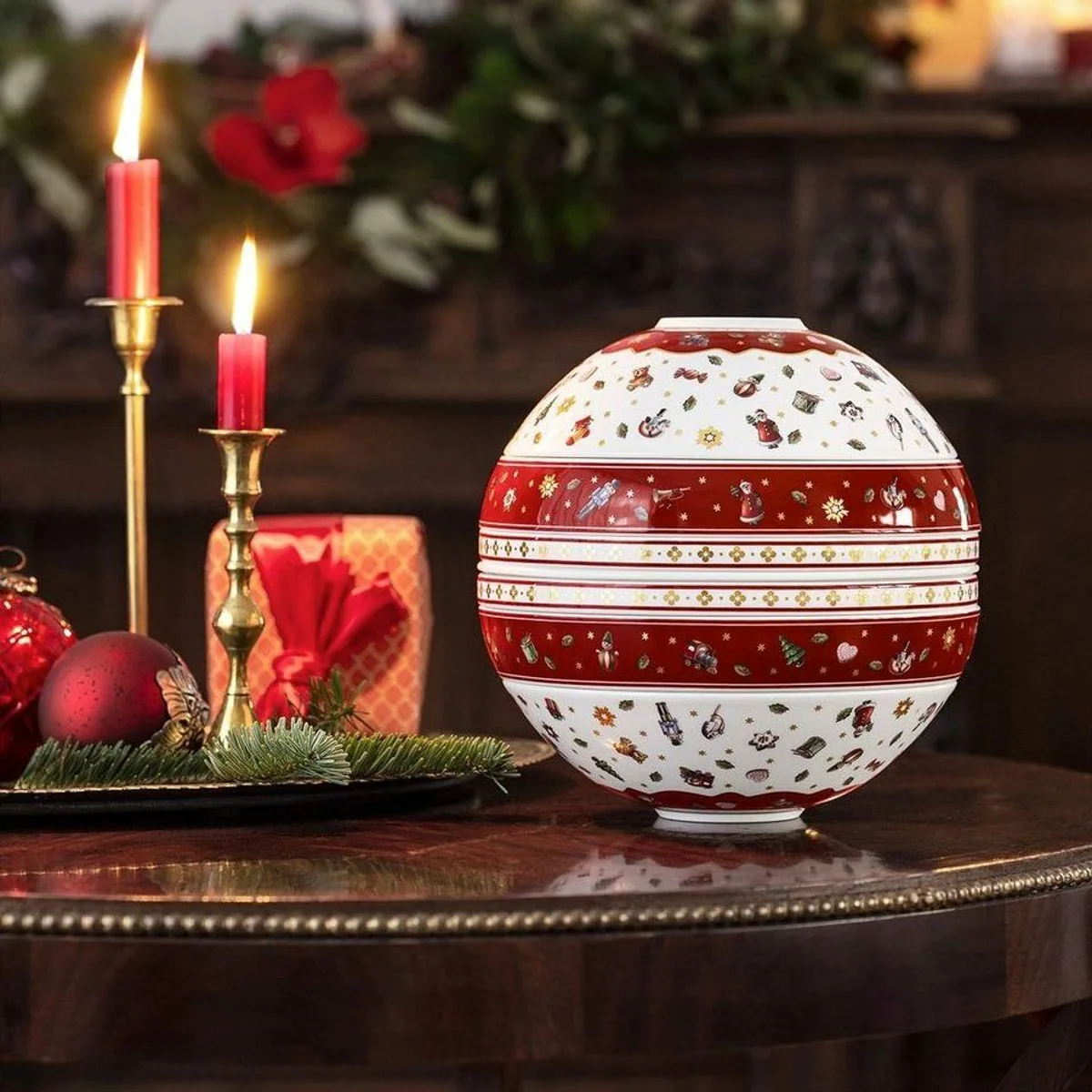 Villeroy & Boch Toy's Delight La Boule, 7-teilig, nostalgisches Design für 2 Personen 3