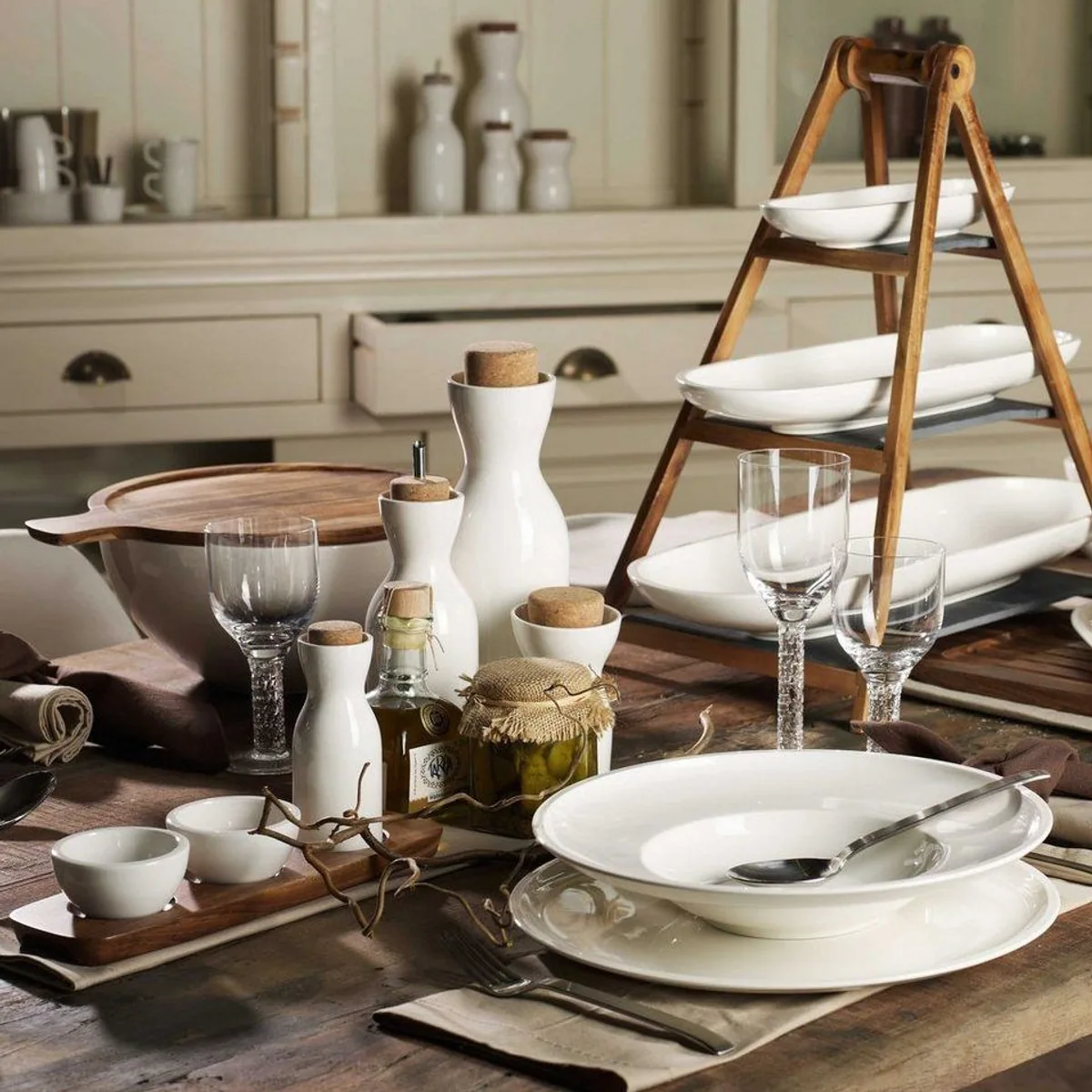 Villeroy & Boch Artesano Original Geschirr-Set, 6-teilig für 2 Personen - modernes Design, vielseitig kombinierbar, spülmaschinenfest 2