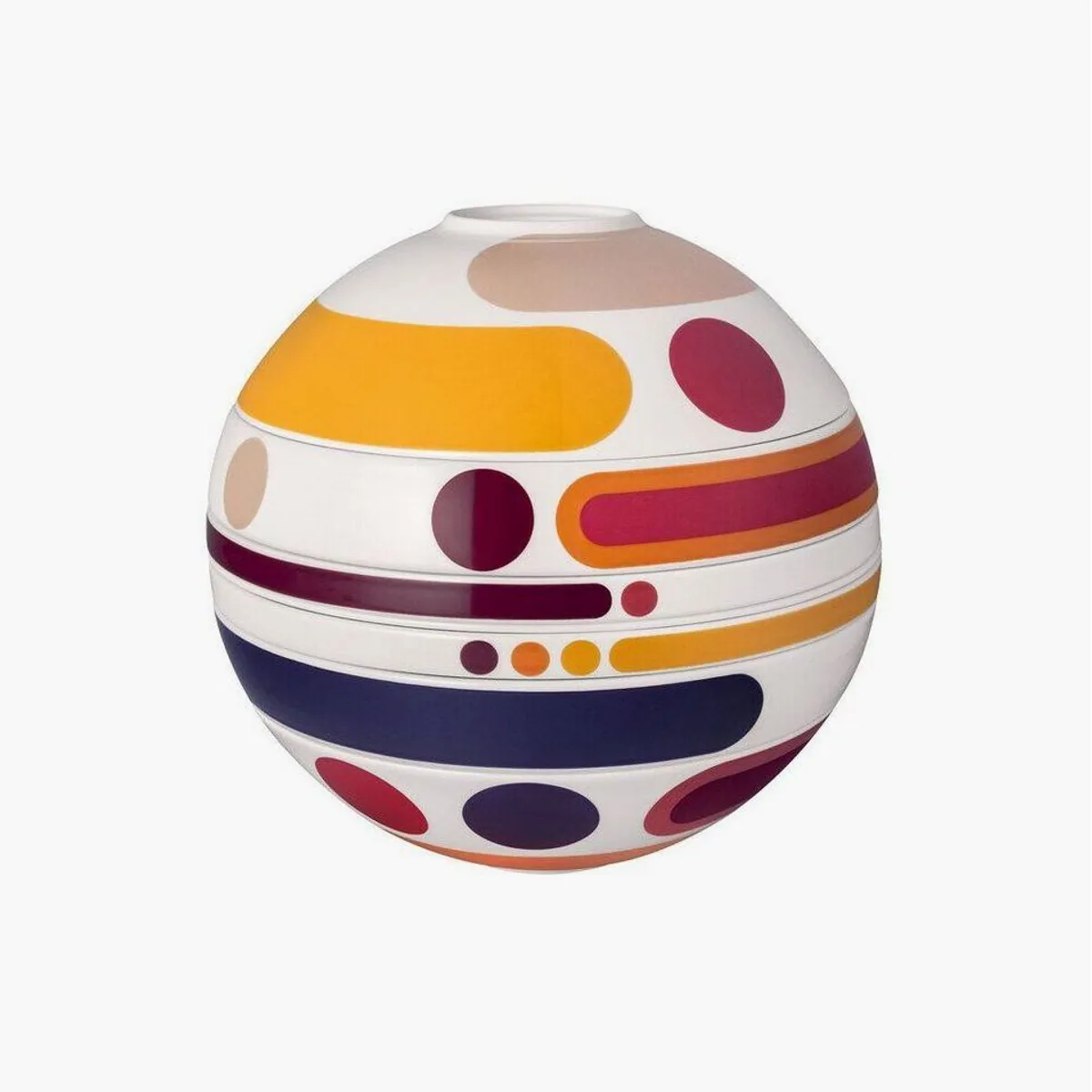 Villeroy & Boch Geschirr-Set Signature La Boule, 7-teilig, geometrisches Design, spülmaschinenfest
