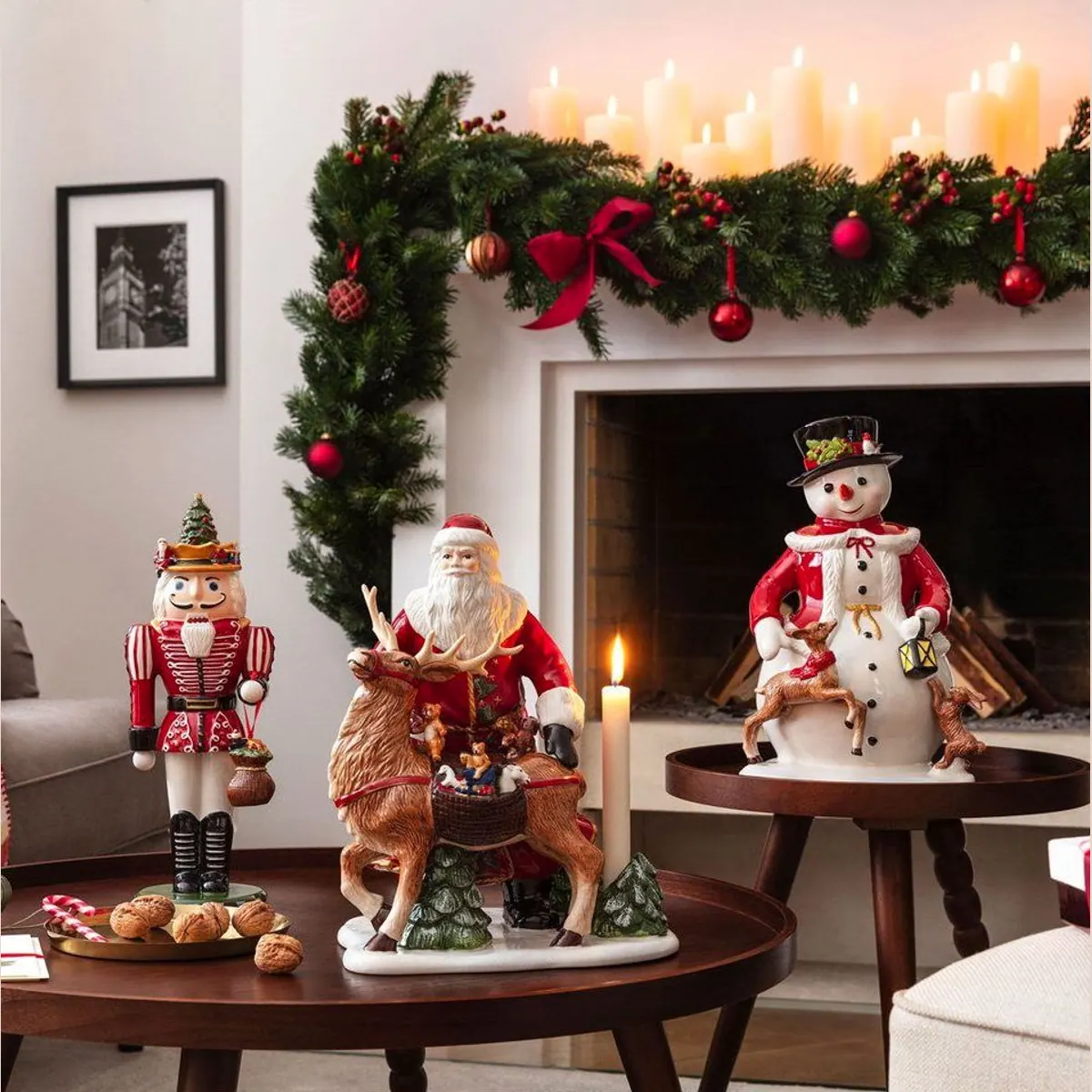 Villeroy & Boch Dekofigur Schneemann, nostalgisches Design, detailverliebt bemalt 4