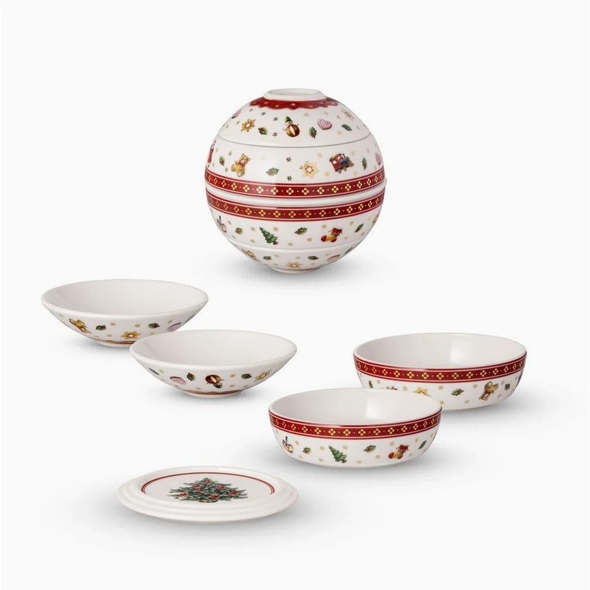 Villeroy & Boch Toy's Delight La petite Boule, 5-teiliges Servier-Set — stilvoll, vielseitig, spülmaschinenfest 2