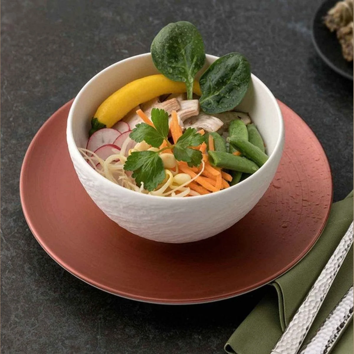 Villeroy & Boch Tafelservice Manufacture Rock, 16-tlg., modernes Design, spülmaschinenfest 3