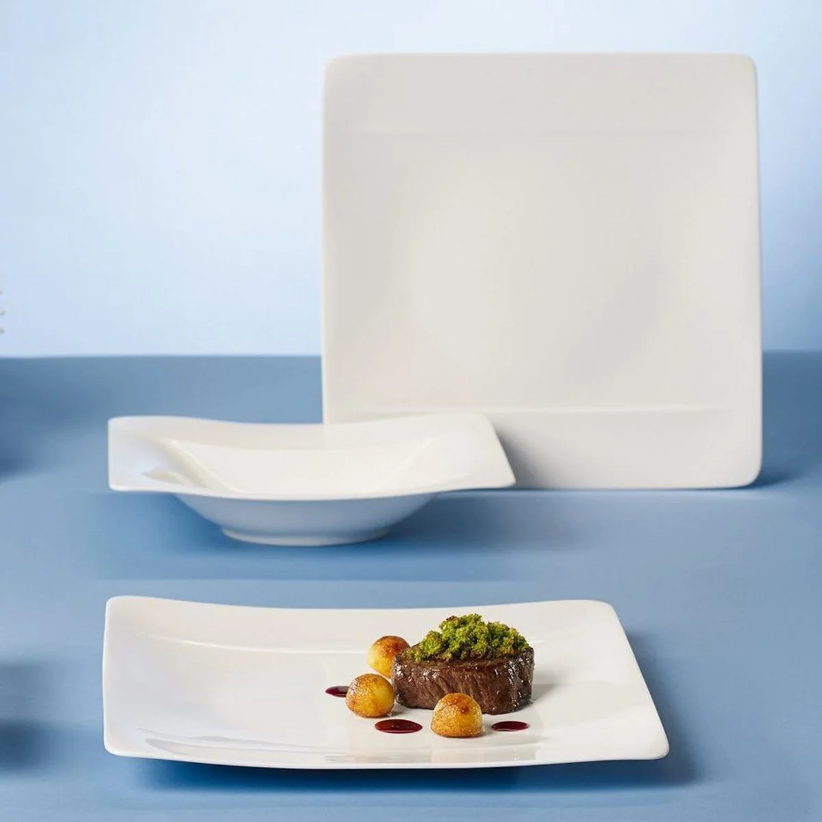 Villeroy & Boch Modern Grace Tafelservice, 12-teilig, für 6 Personen, Porzellan 3