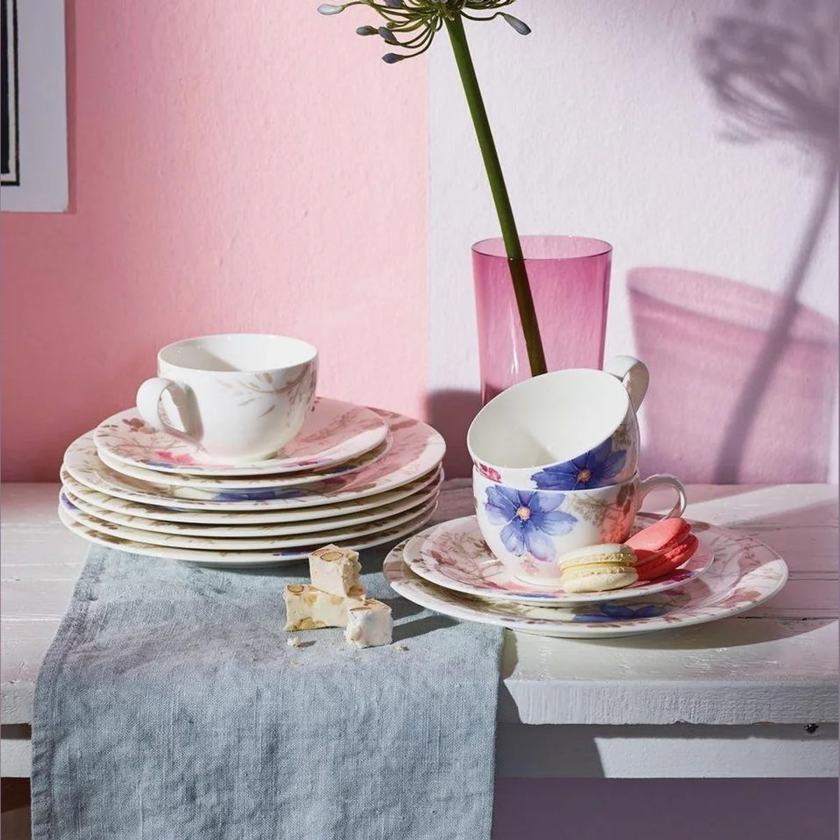Villeroy & Boch Mariefleur Gris Basic Teeservice, 20-tlg., für 6 Personen 4
