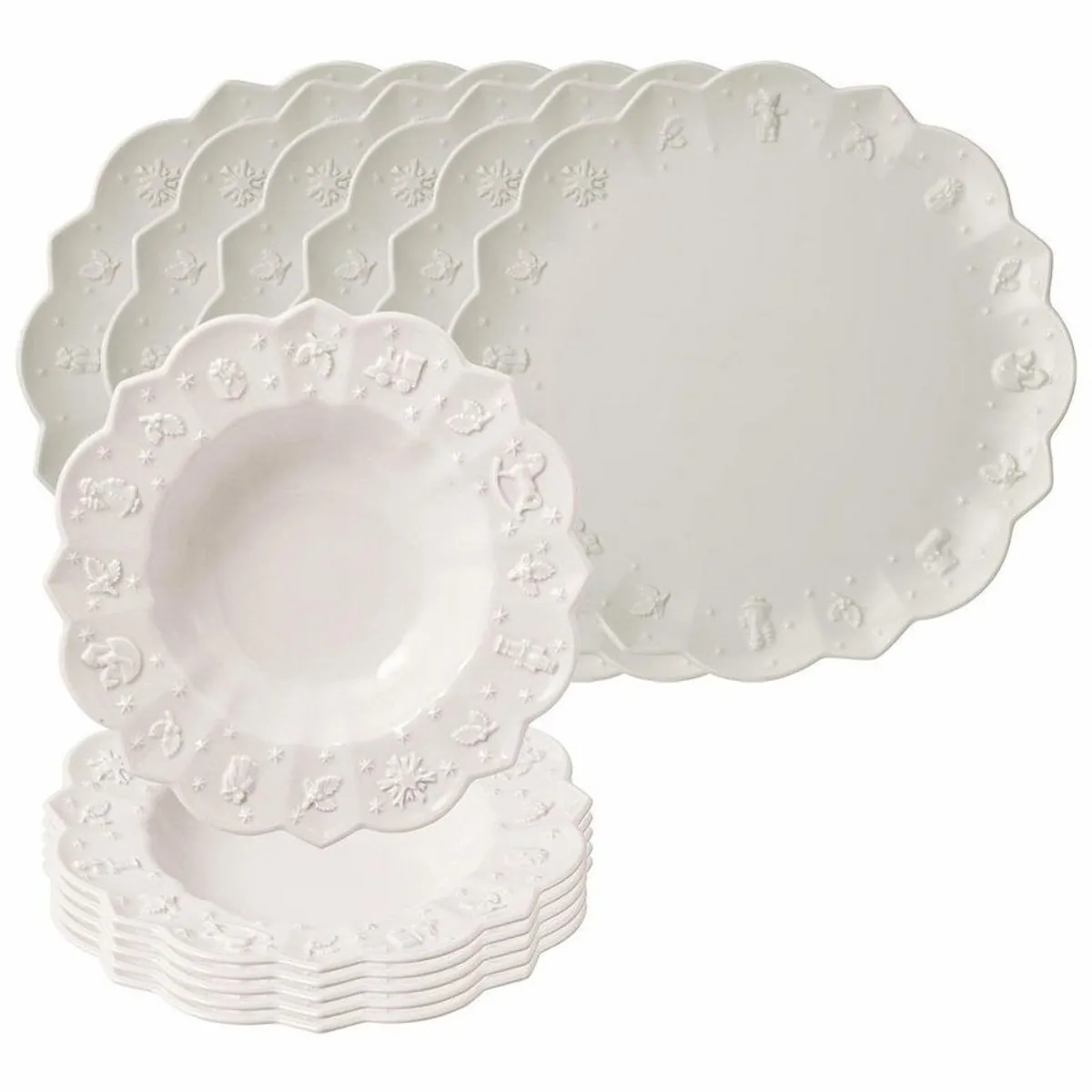 Villeroy & Boch Toy's Delight Royal Classic Tafelservice, 12-teilig, für 6 Personen, Porzellan