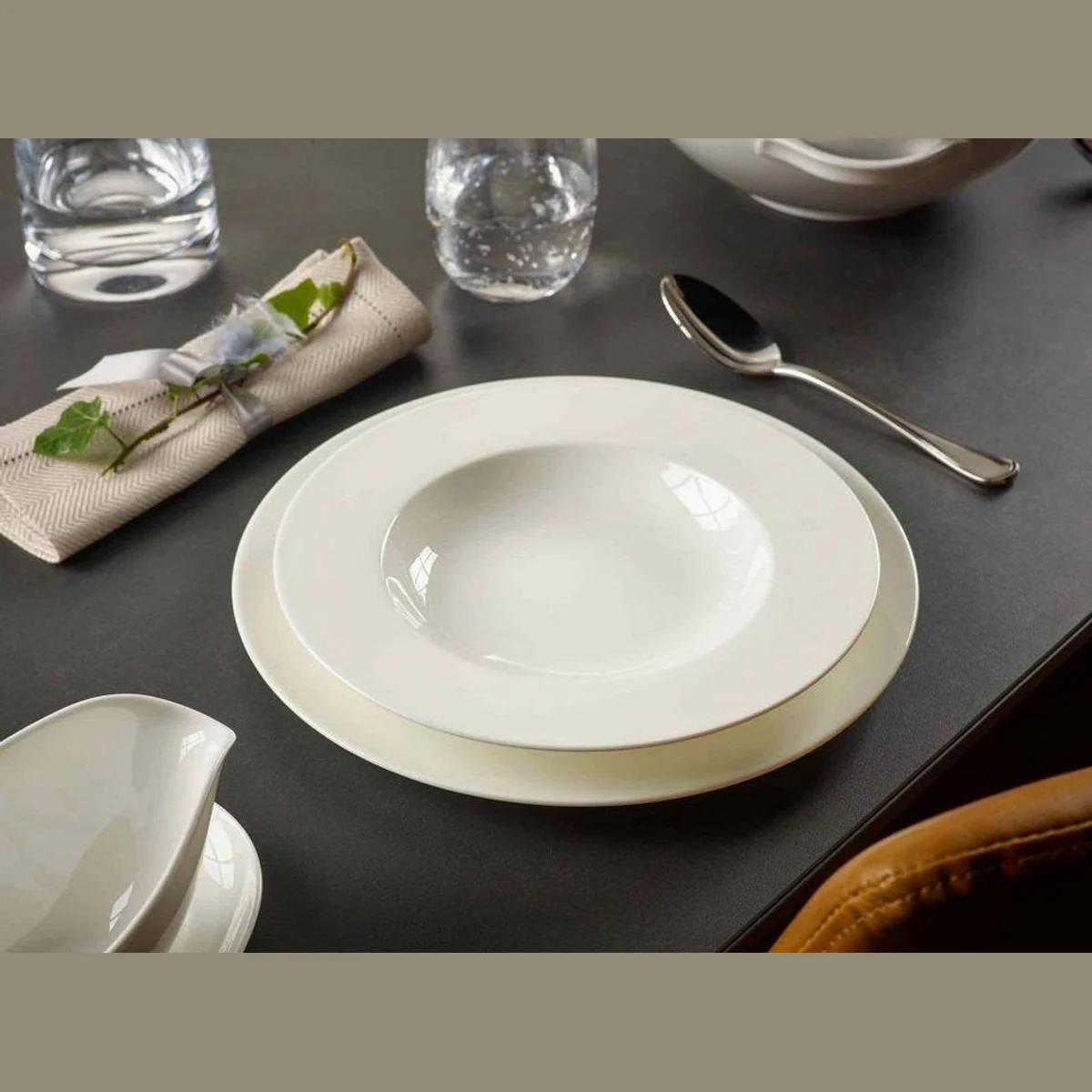 Villeroy & Boch Anmut Kombiservice 30 tlg., vielseitig kombinierbar, aus Premium Porzellan 2