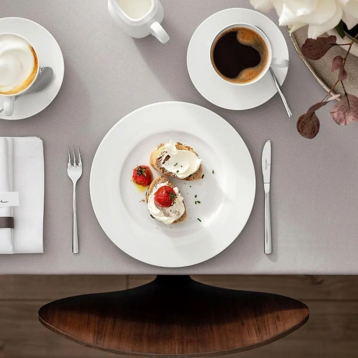 Villeroy Royal Frühstücks-Set, 18-teilig, für 6 Personen, elegantes Porzellan 3