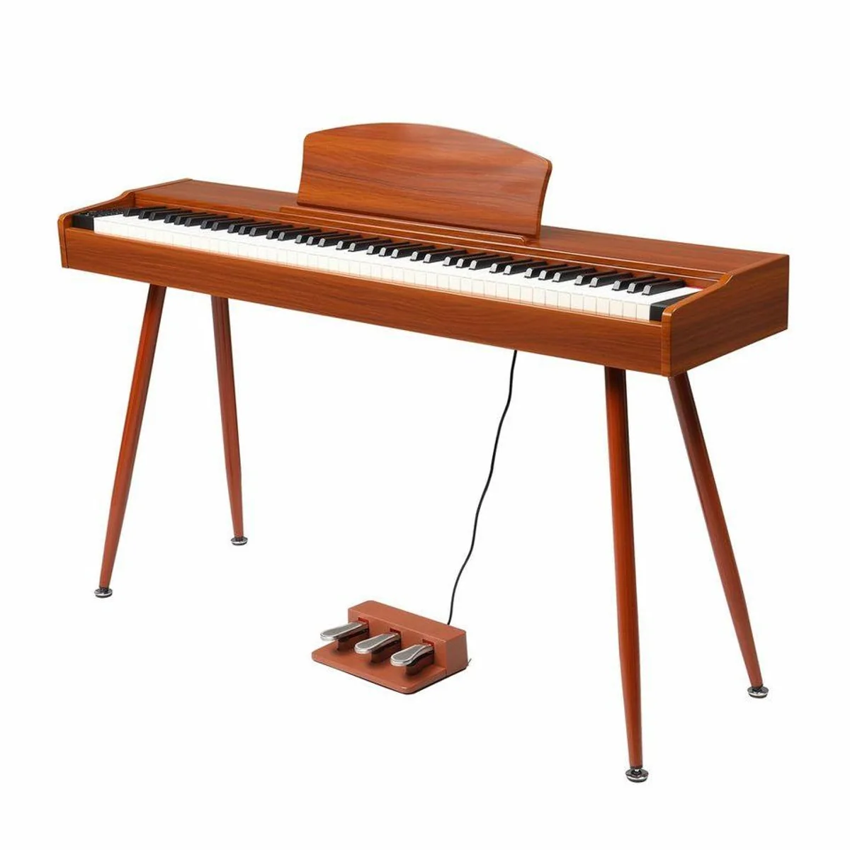 VINGLI Digitalpiano 88 Tasten, Bluetooth, 3-Pedal-System — ideal für Anfänger und Profis