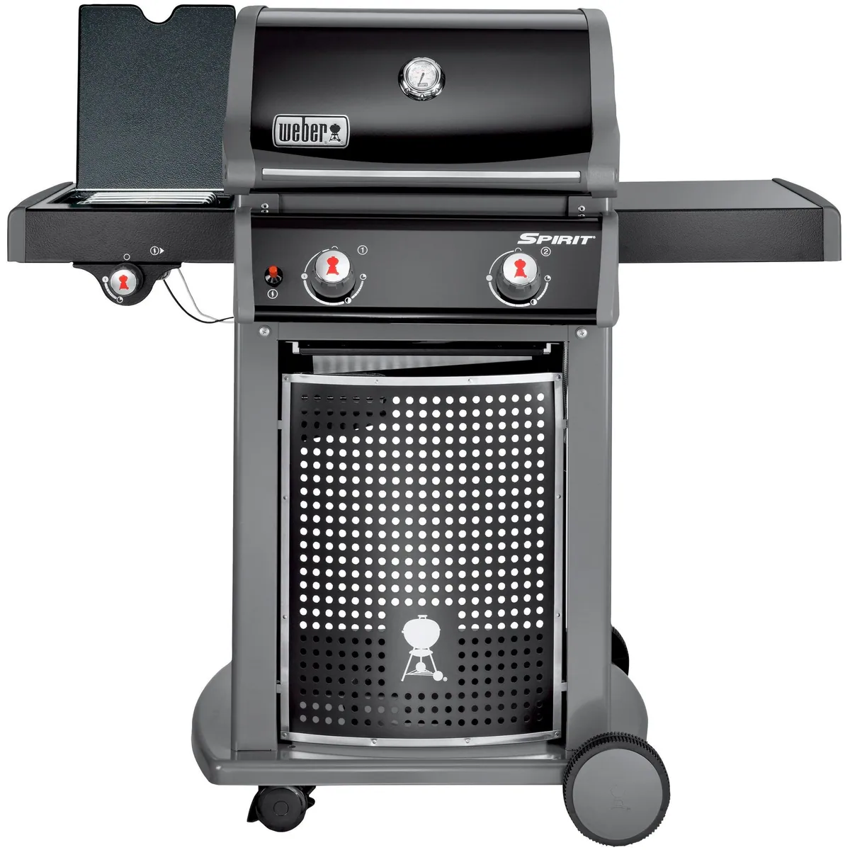 Weber Spirit E-220 Classic Gasgrill, flexible Grillstation mit Aromaschienen und Deckelthermometer 2