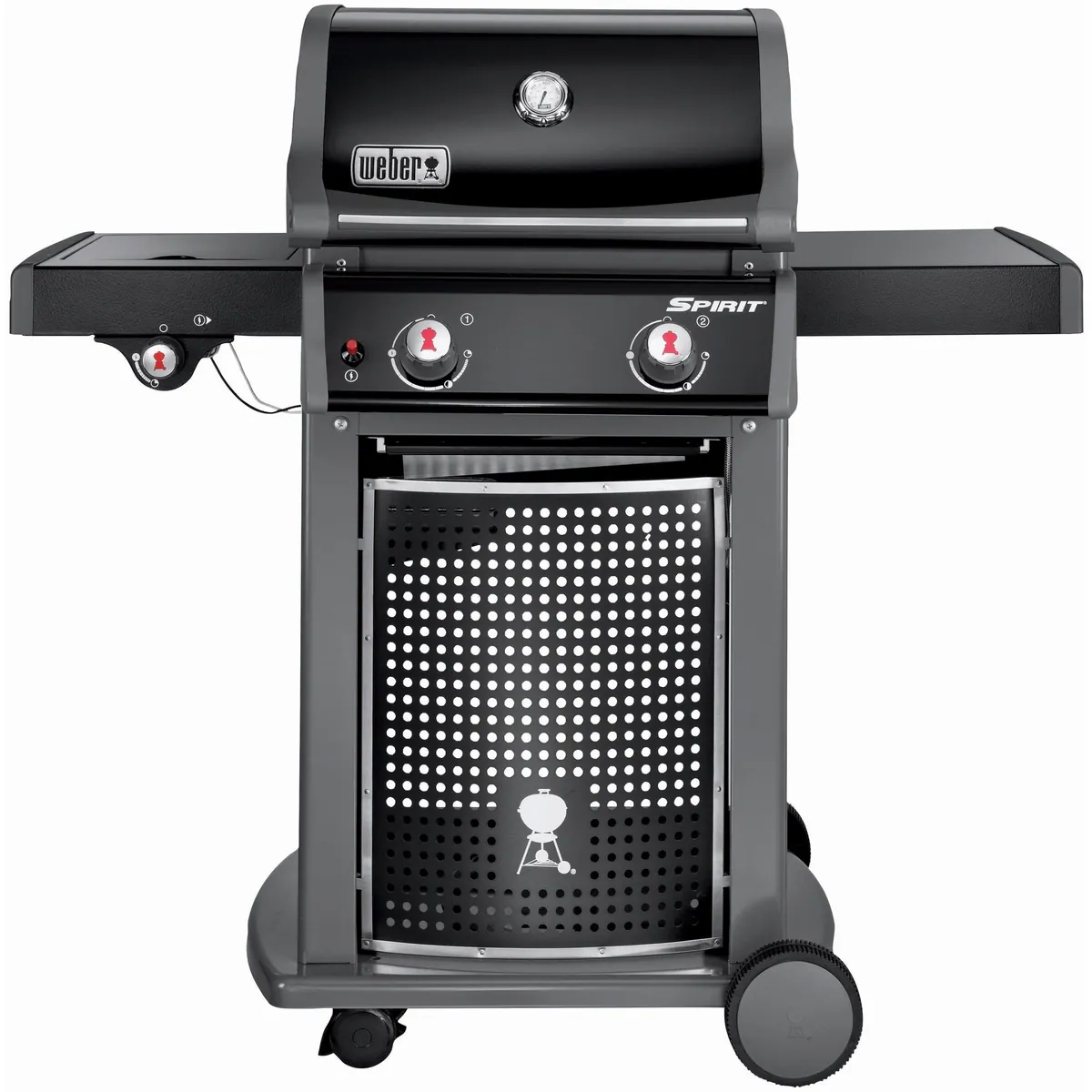 Weber Spirit E-220 Classic Gasgrill, flexible Grillstation mit Aromaschienen und Deckelthermometer 3