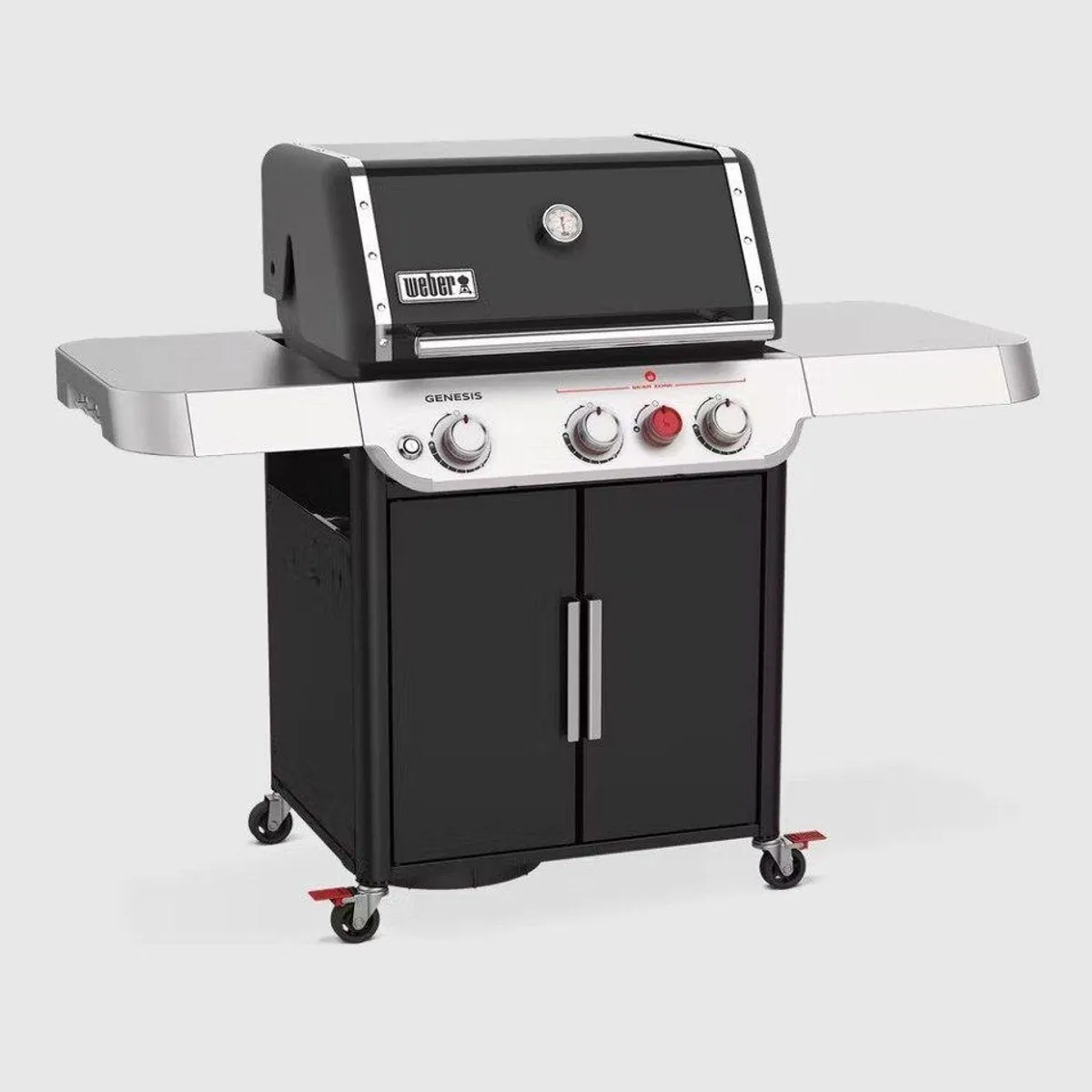 Weber Genesis Gasgrill, große Grillfläche, erweiterbarer Grillrost, praktische Vorbereitungsfläche 3