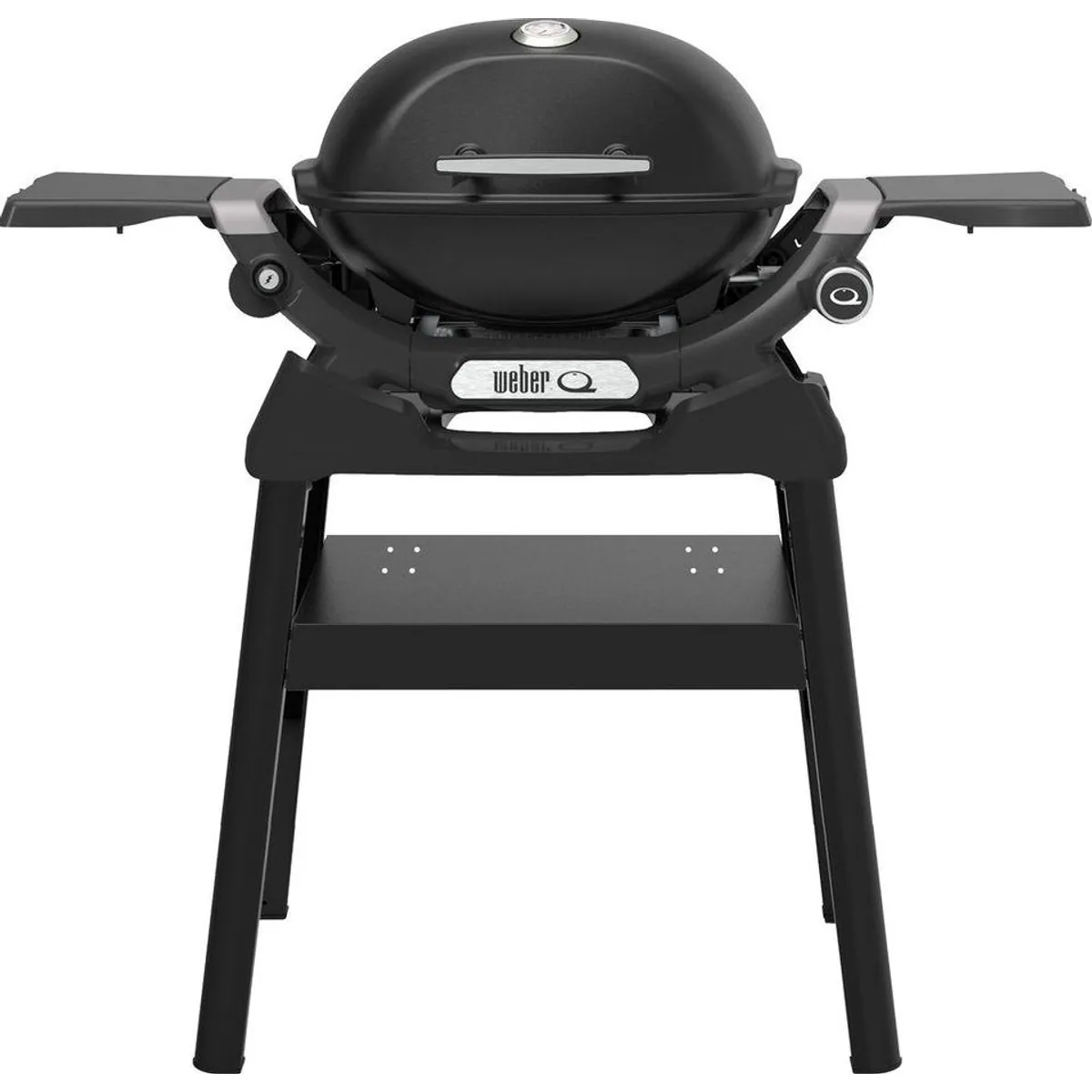 Weber Q1200N Gasgrill, präzise Temperaturkontrolle, abnehmbare Seitentische, stabiler Stand