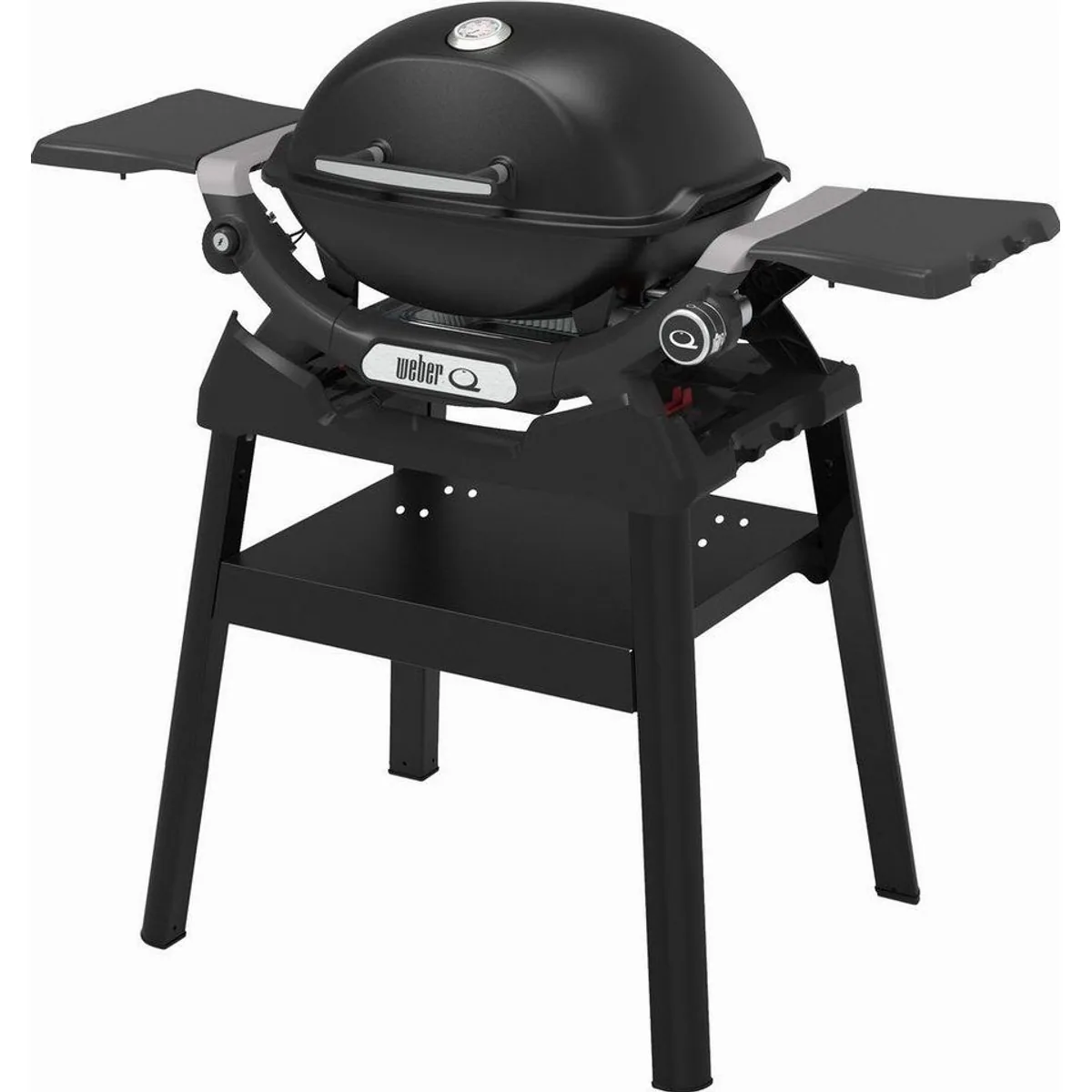 Weber Q1200N Gasgrill, präzise Temperaturkontrolle, abnehmbare Seitentische, stabiler Stand 2