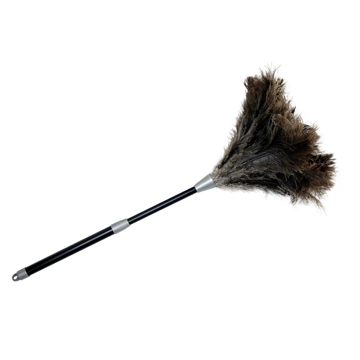 Wenko Staubwedel, Teleskopstiel 81 cm, echte Straußenfedern 2
