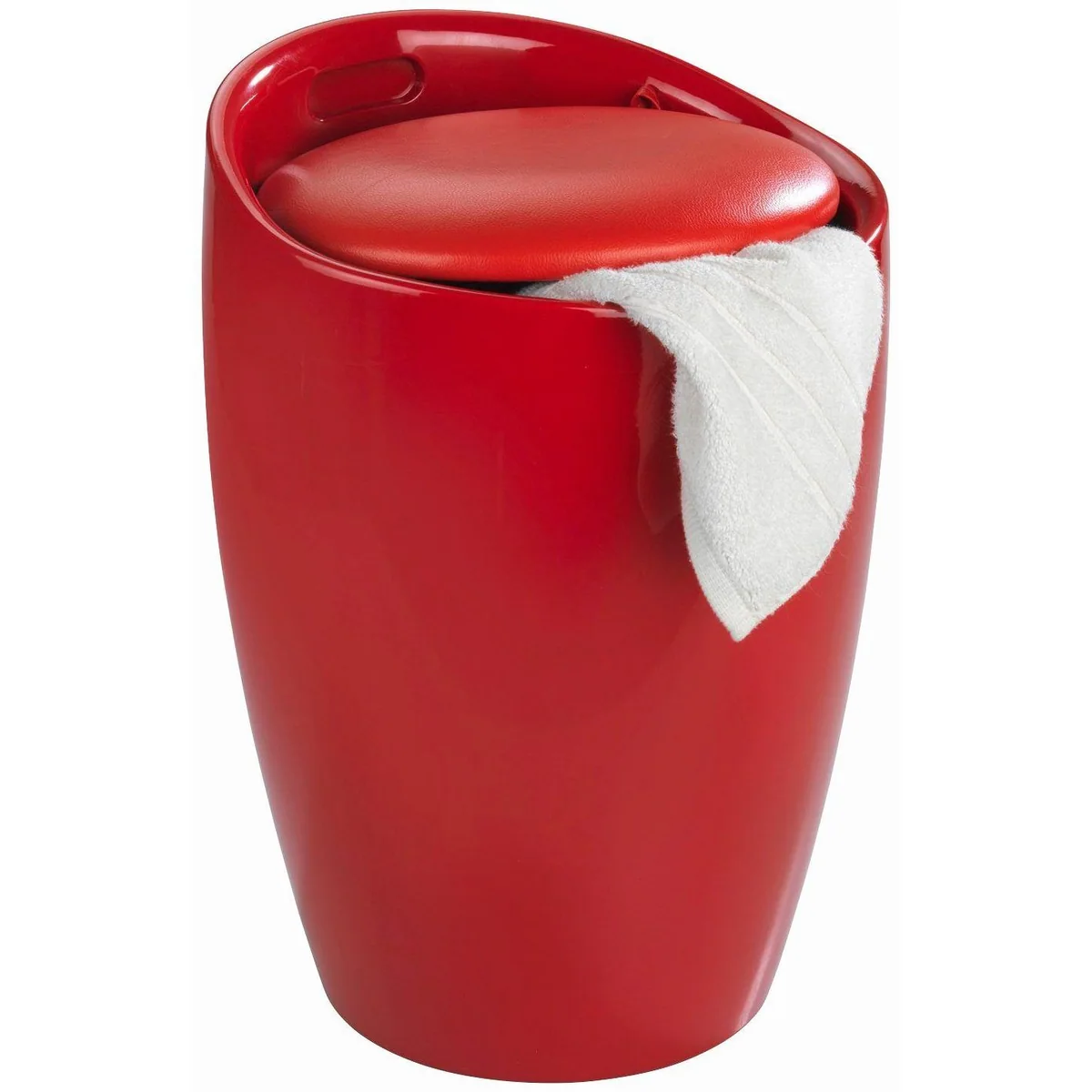 WENKO Badhocker Candy, herausnehmbarer Wäschesack 20l, vielseitig einsetzbar 2