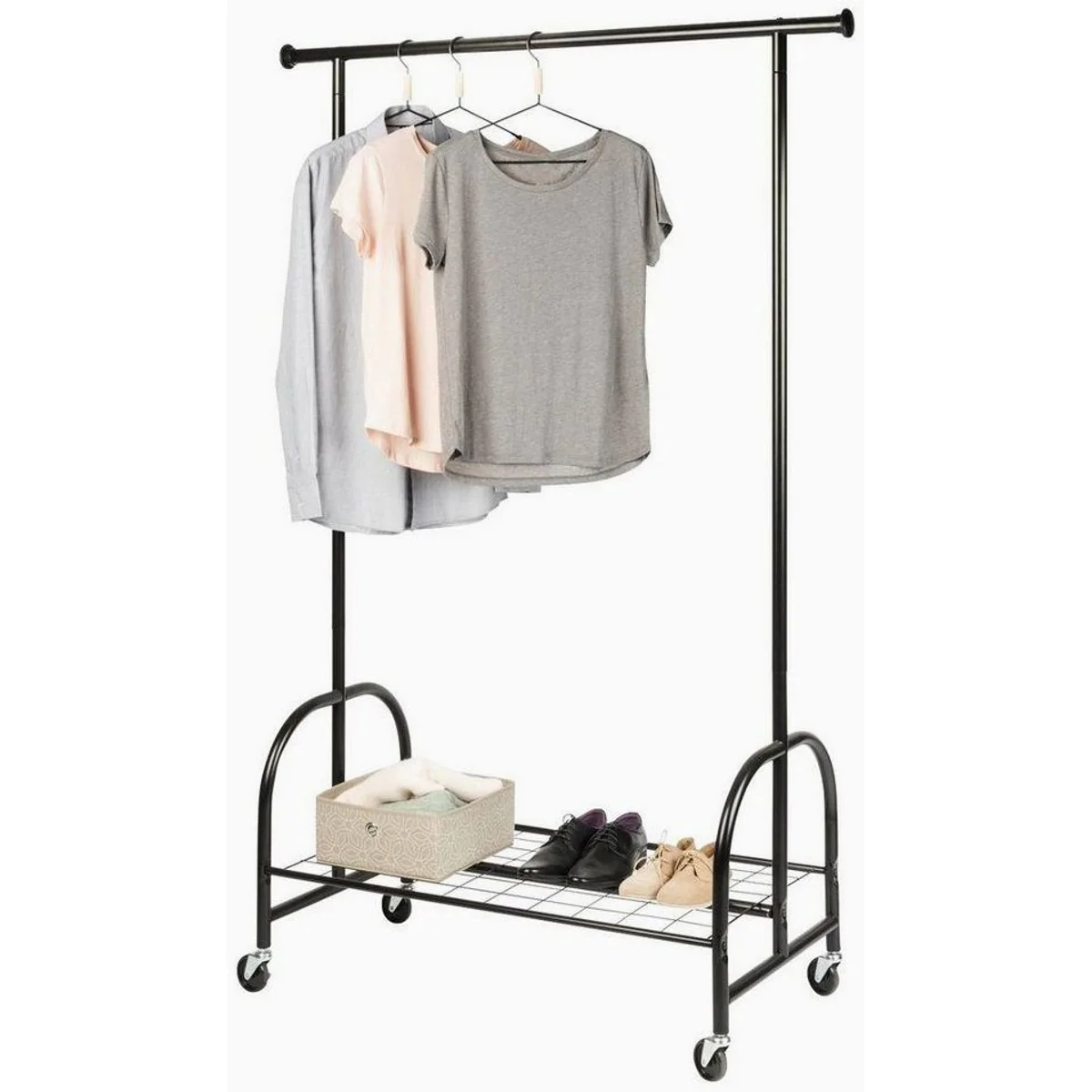 WENKO Garderobenstange Profi, stabil und mobil, 100 kg Tragkraft 3