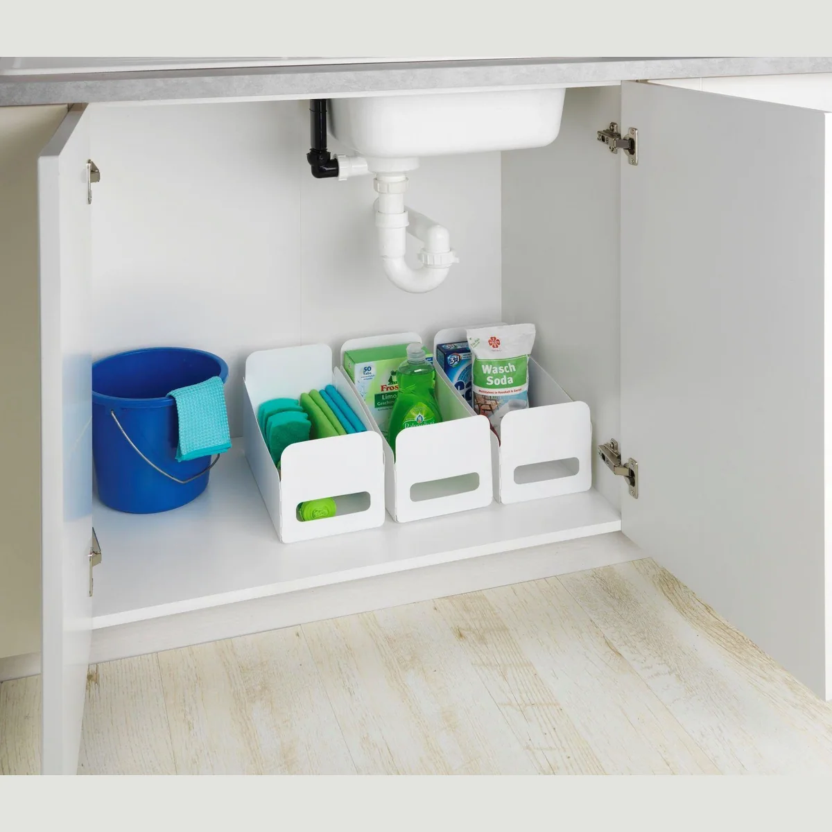 Wenko Organizer Universal Set, faltbar, platzsparend, vielseitig einsetzbar 2