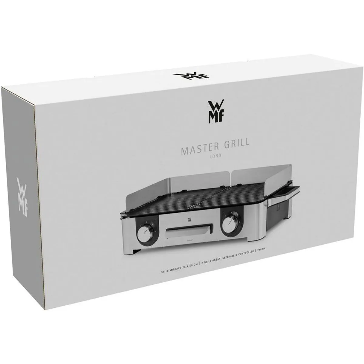 WMF Lono Master Grill, variable Temperaturzonen, 2400 W, outdoorgeeignet 5