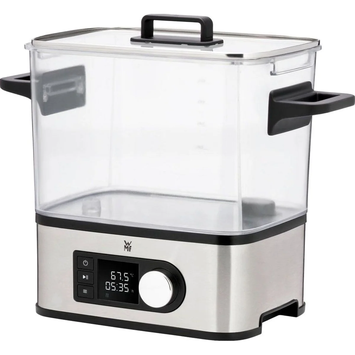 WMF Sous-Vide Garer LONO Pro, präzise Temperaturregelung, Timer-Funktion, elegantes Design 4