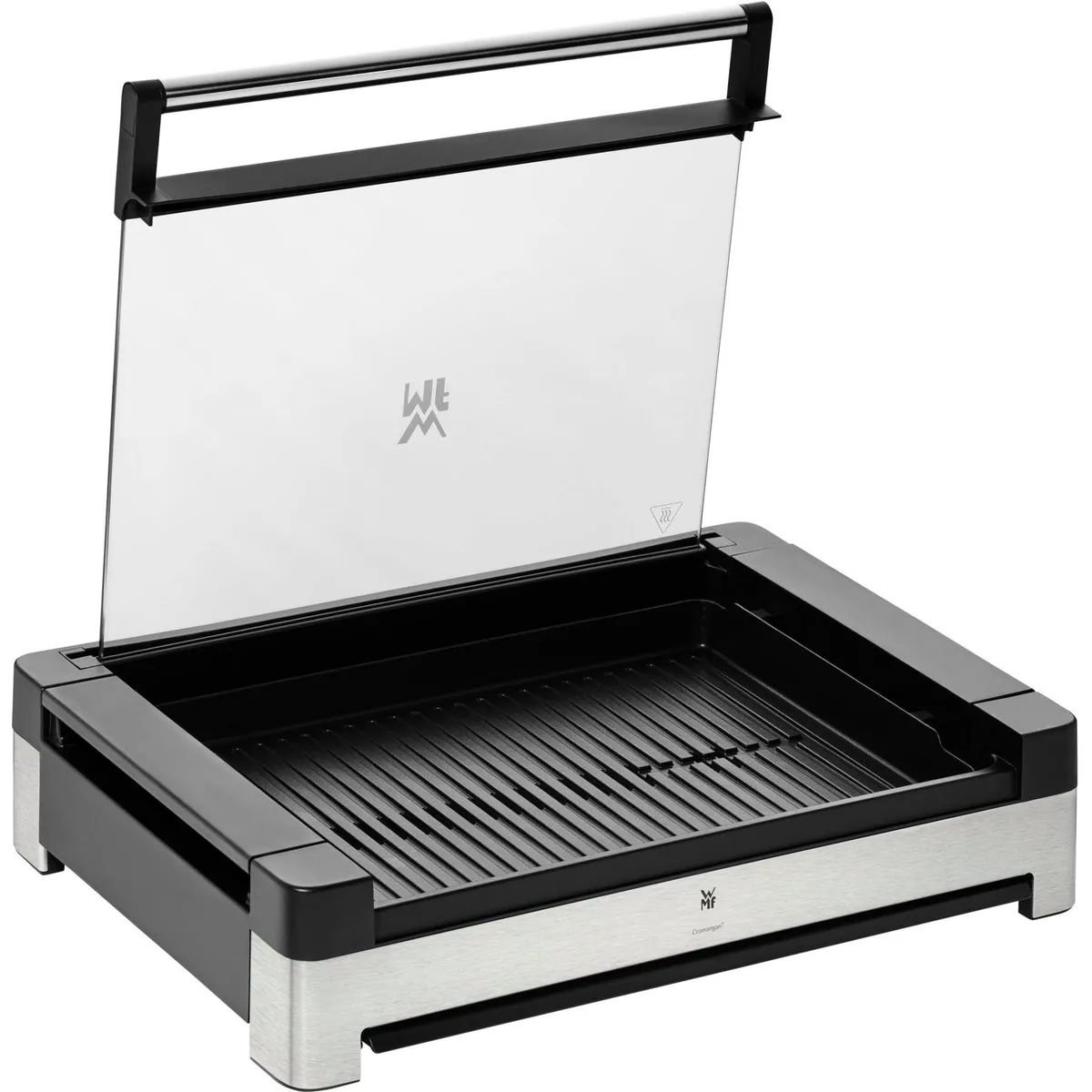 WMF Lono Tischgrill, 2200 W, abnehmbarer Glasdeckel, Touchsteuerung
