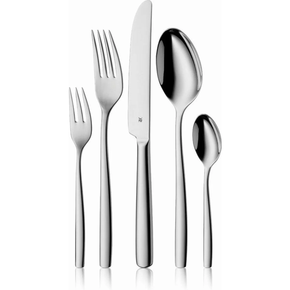 WMF Besteck-Set Palma, ergonomisch, spülmaschinengeeignet, 30-tlg für 6 Personen