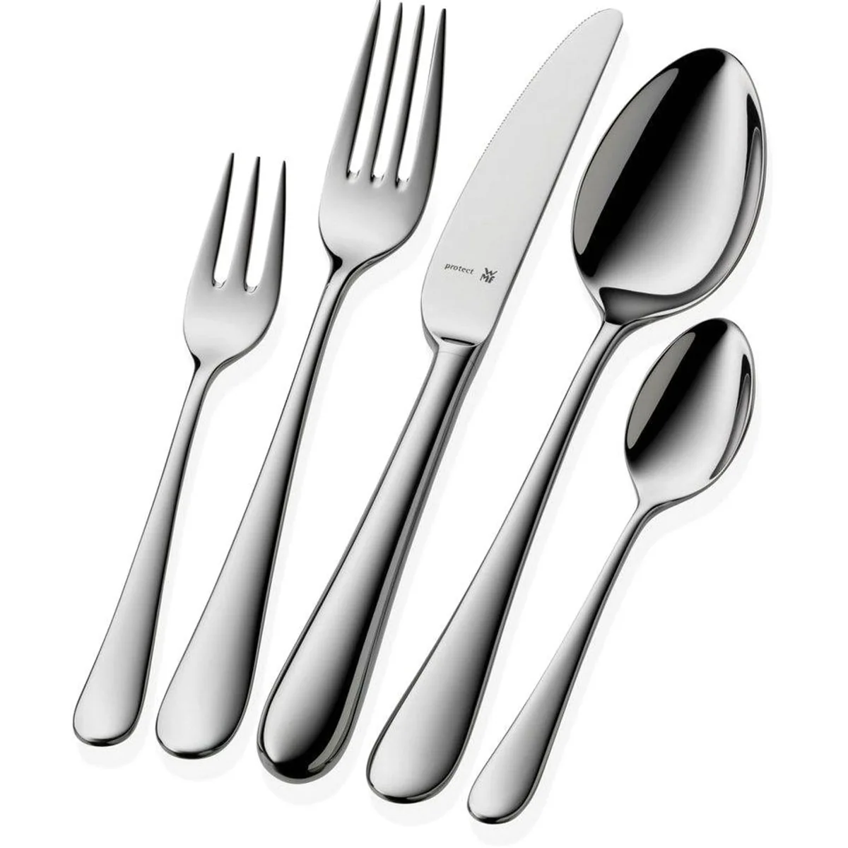 WMF Besteck-Set Merit, 30-teilig, für 6 Personen, rostfreier Edelstahl 2