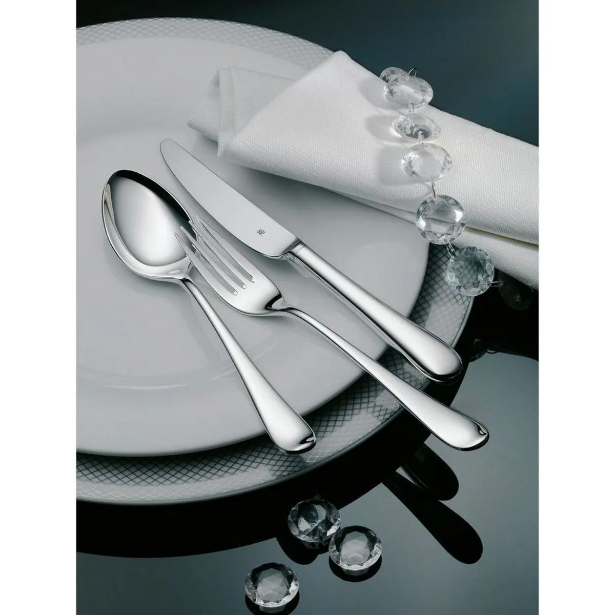 WMF Besteck-Set Merit, 30-teilig, für 6 Personen, rostfreier Edelstahl 4