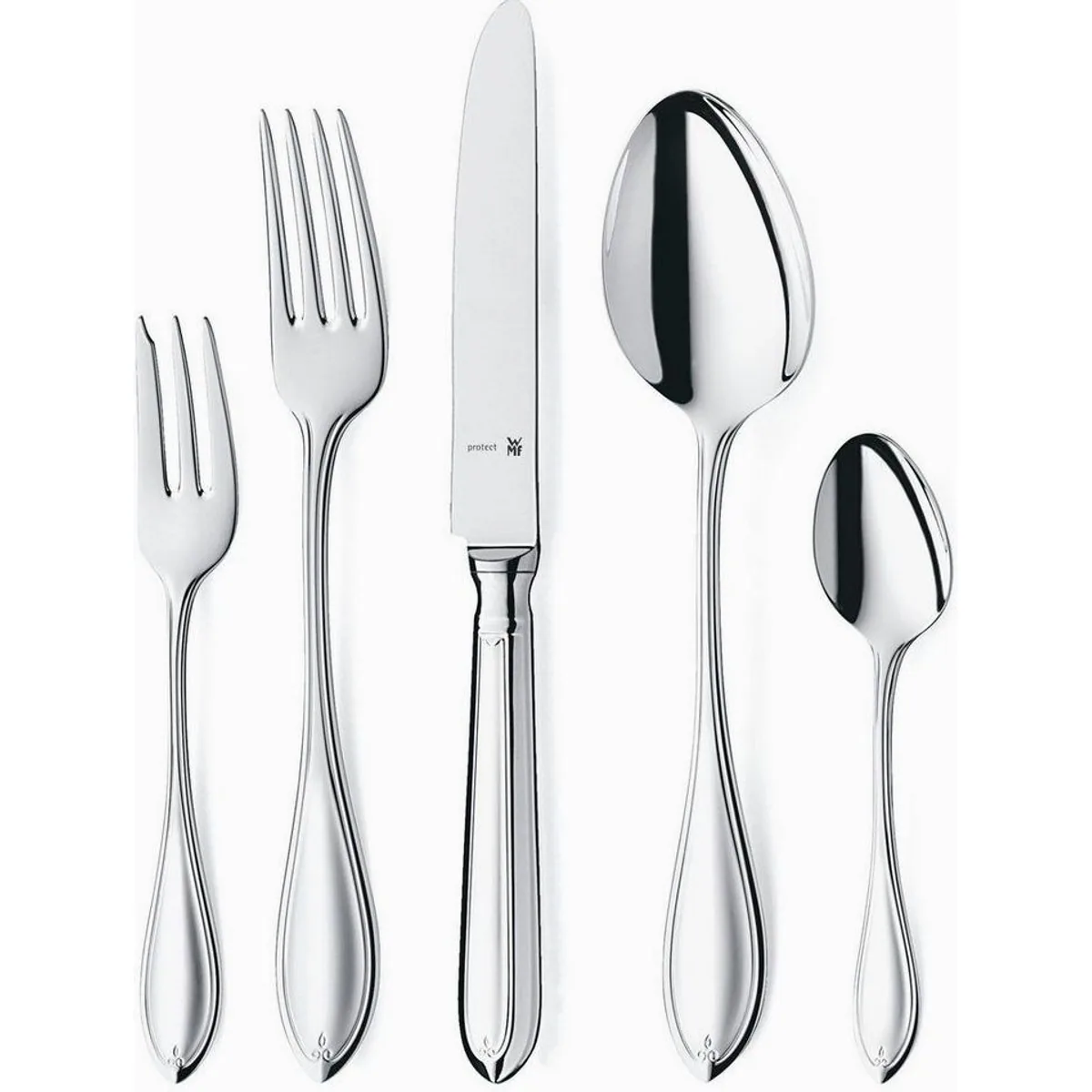 WMF Besteck-Set Premiere, elegant und ergonomisch, 30-tlg für 6 Personen
