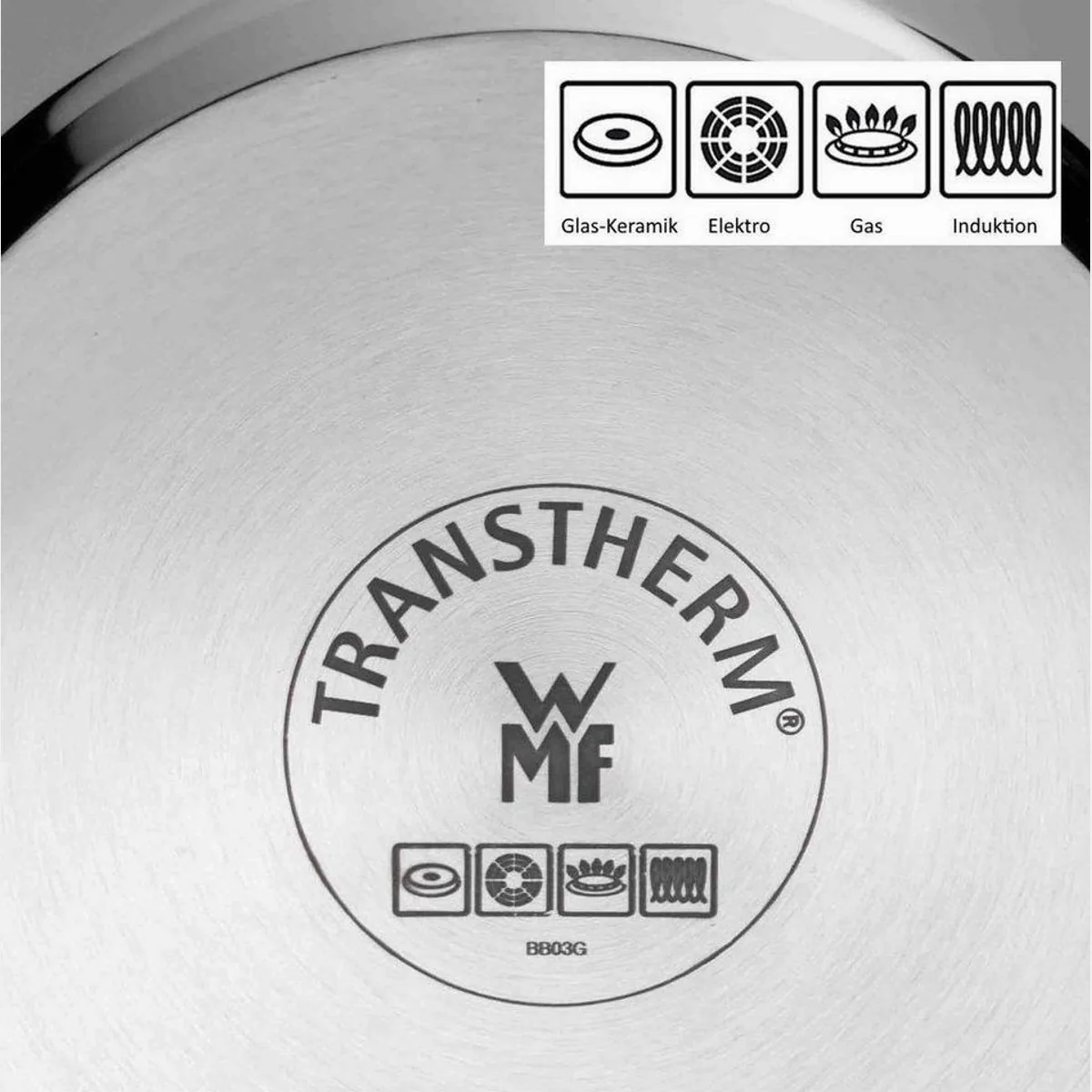 WMF Quality One Topf-Set, 8-teilig mit Glasdeckel, vielseitig und funktional 5