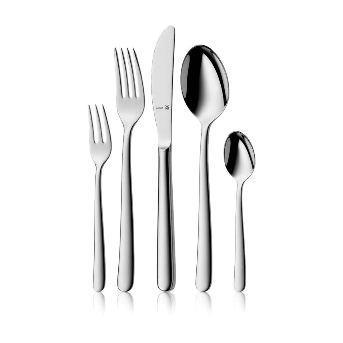 WMF Besteck-Set Kult Plus, ergonomisch, geschmiedete Klingen, 30-tlg.