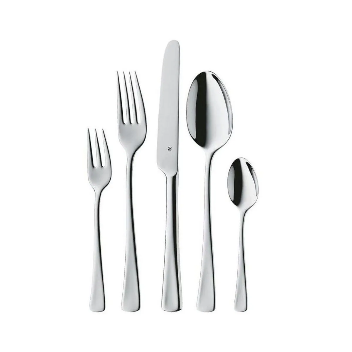 WMF Denver Besteck-Set, 60-teilig, Cromargan Edelstahl rostfrei 18/10 5