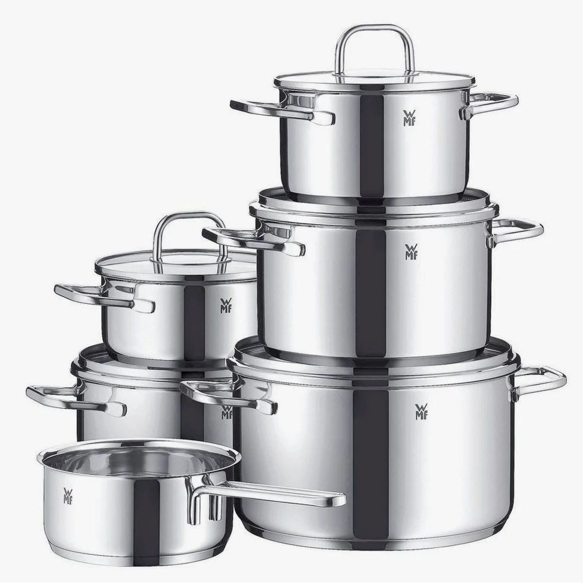 WMF Topf-Set Inspiration Induktion, energiesparend, robust — 11-teilig