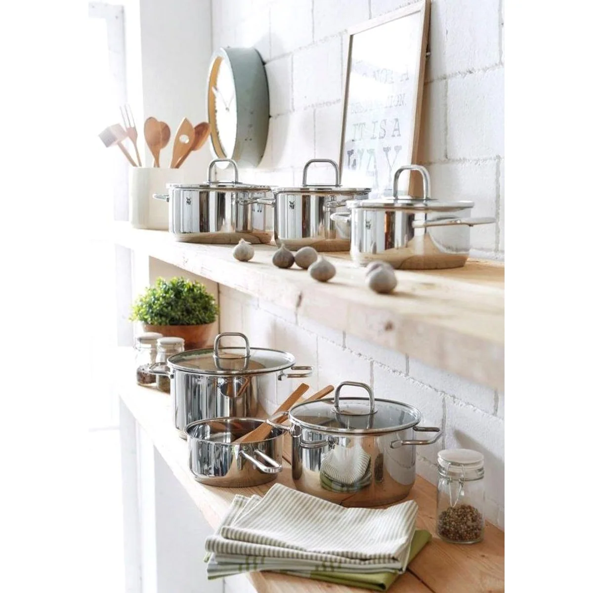 WMF Topf-Set Inspiration Induktion, energiesparend, robust — 11-teilig 3