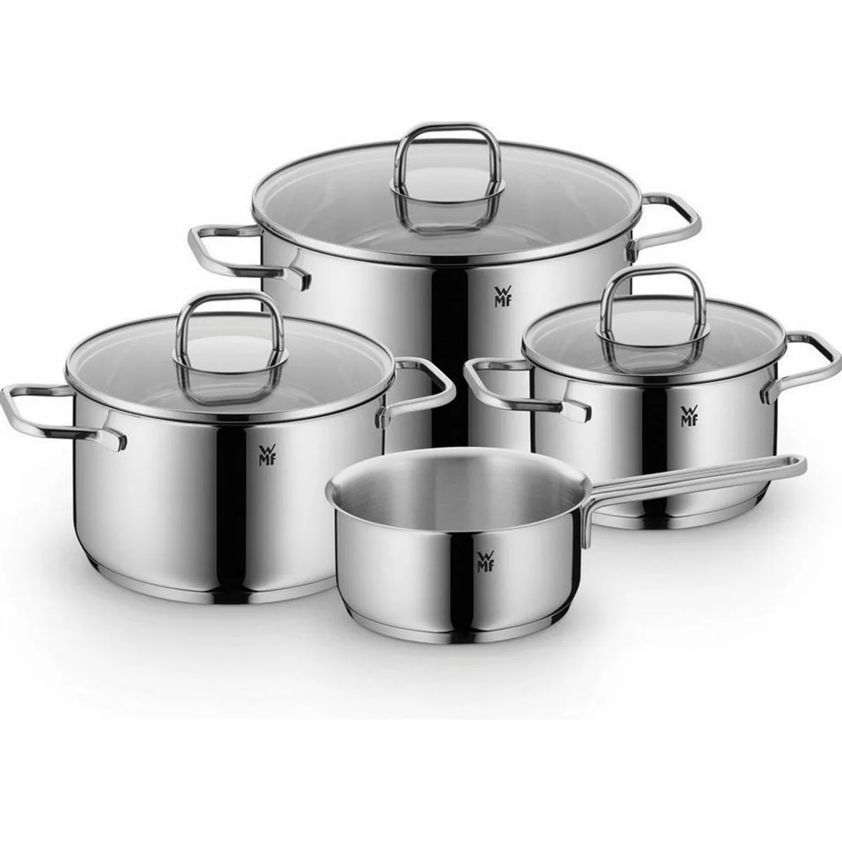 WMF Topf-Set Inspiration Induktion, langlebig & pflegeleicht — 7-teilig, für alle Herdarten geeignet