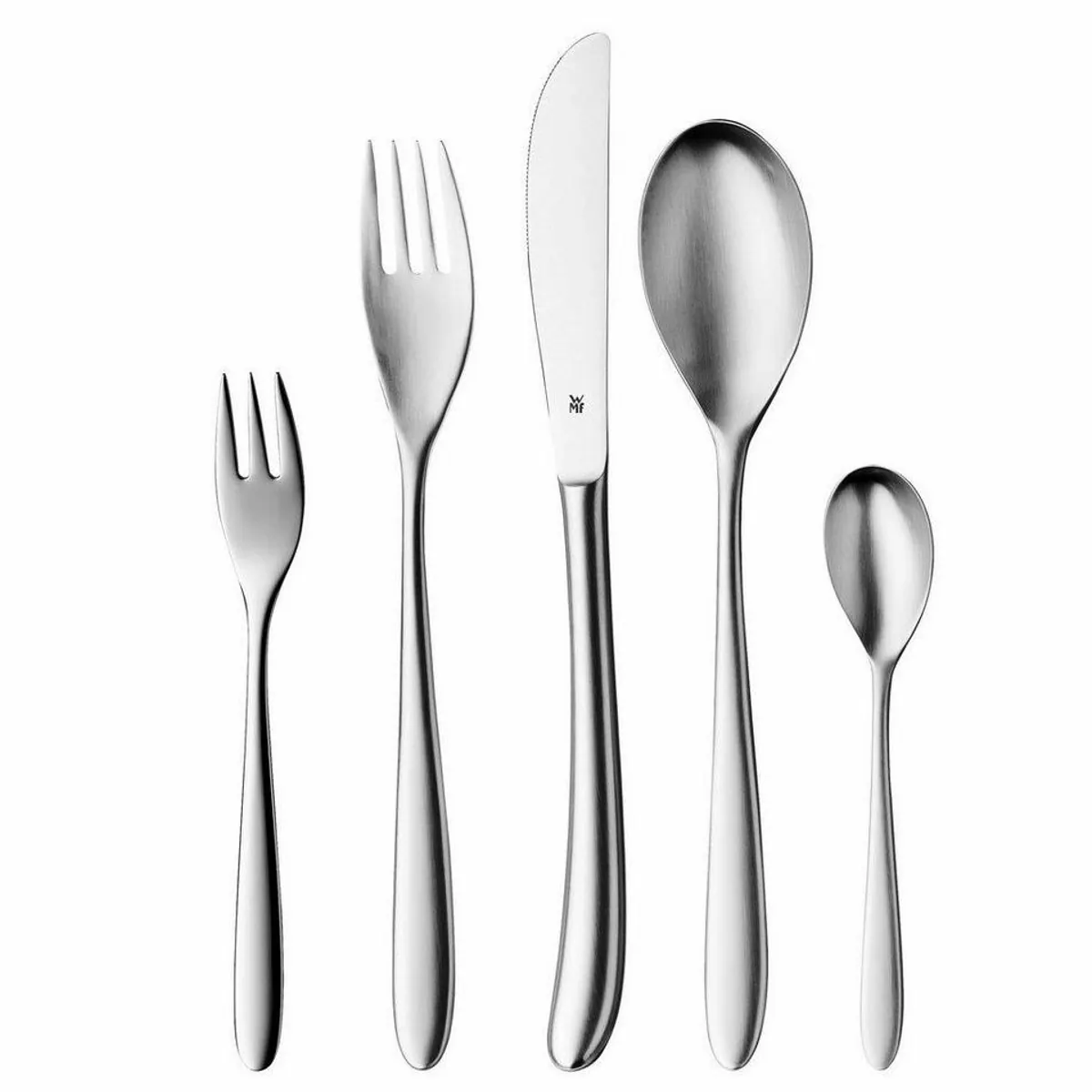 WMF Silk Besteck-Set, 30-teilig, rostfreier Cromargan Edelstahl