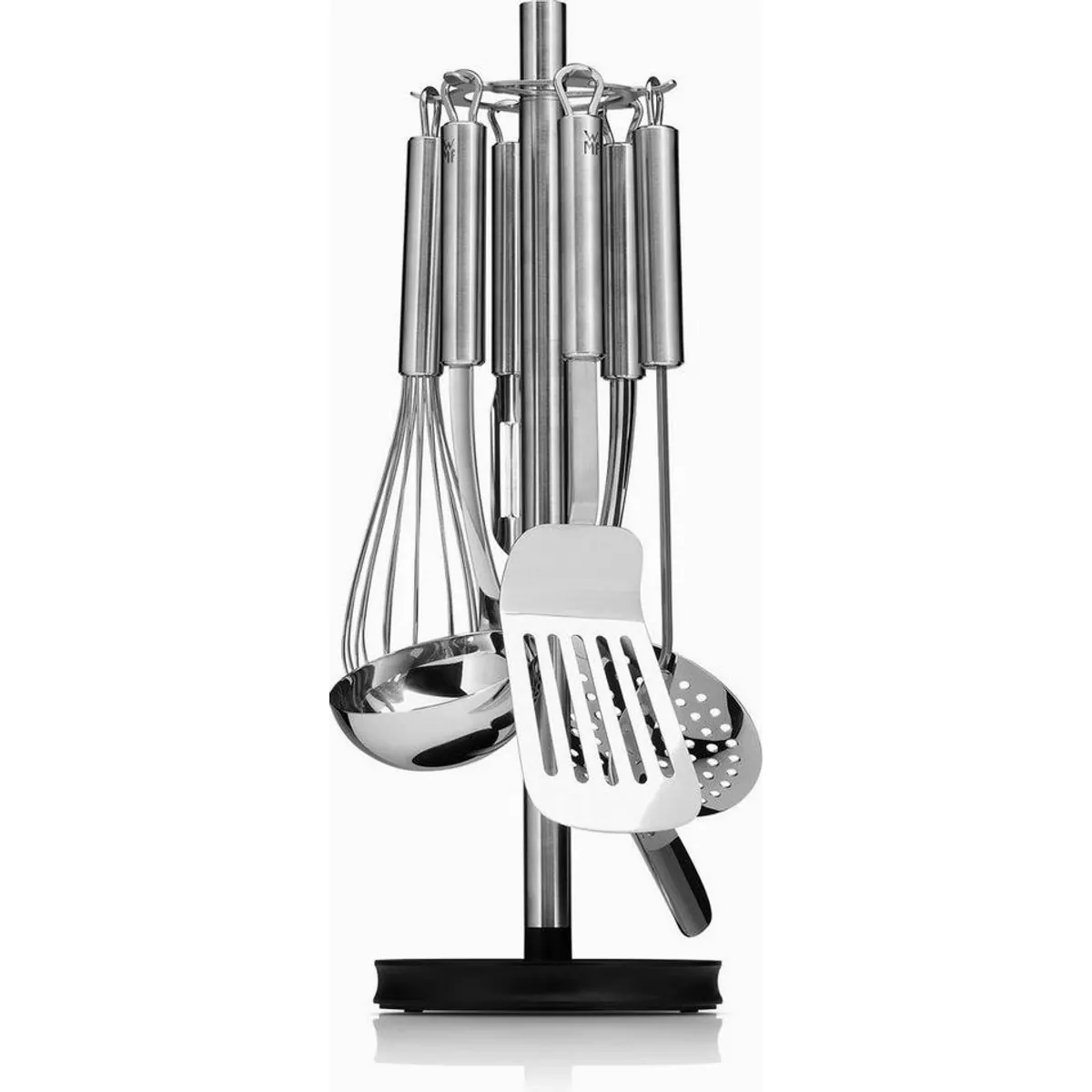WMF Profi Plus Kochbesteck-Set, 7-teilig, aus Cromargan Edelstahl — robust, spülmaschinengeeignet, platzsparend