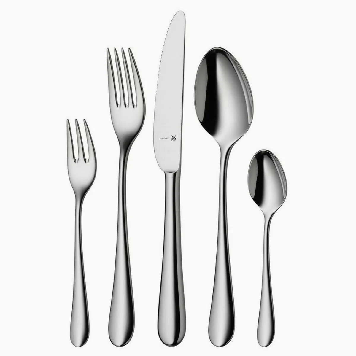 WMF Besteck-Set Merit, 66-teilig, kratzfest und spülmaschinengeeignet