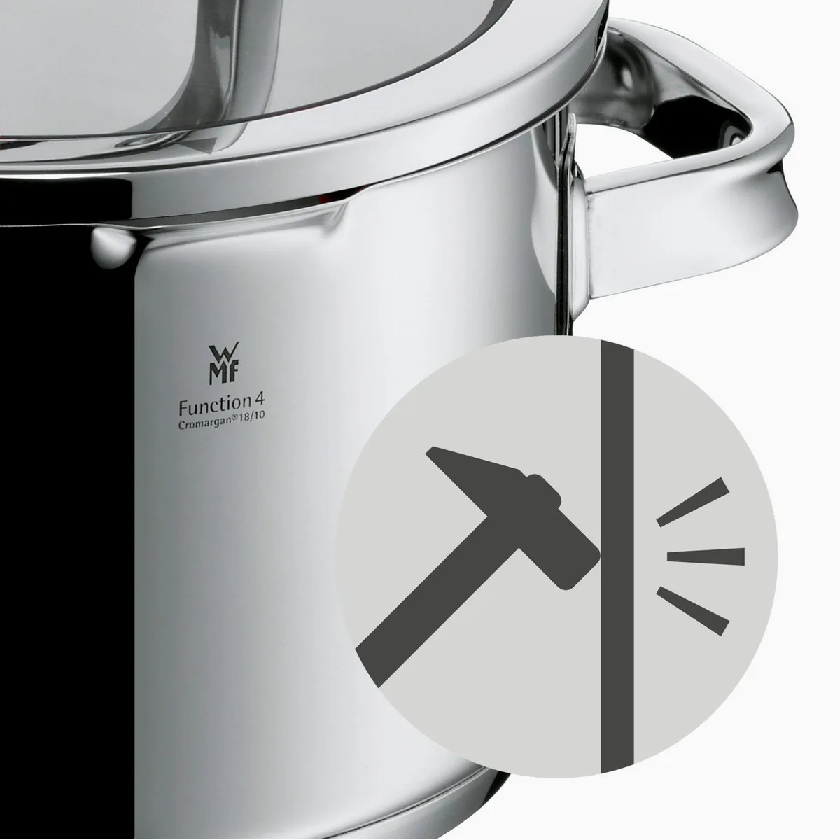 WMF Bratentopf Function 4 Advanced, 24 cm, 4 Abgießfunktionen 4