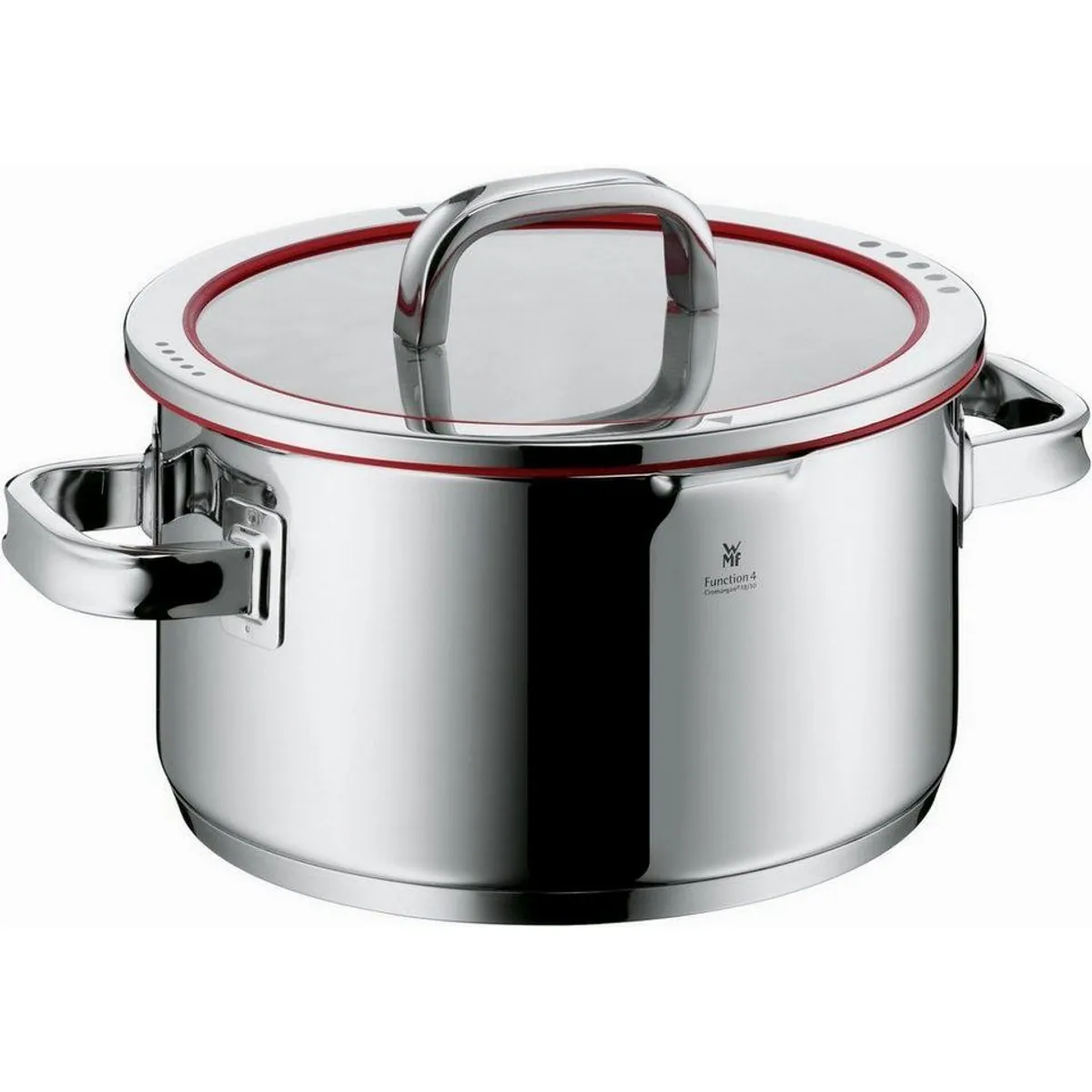 WMF Topf-Set Function 4, vielseitige Abgießfunktionen, langlebiger Cromargan Edelstahl 5