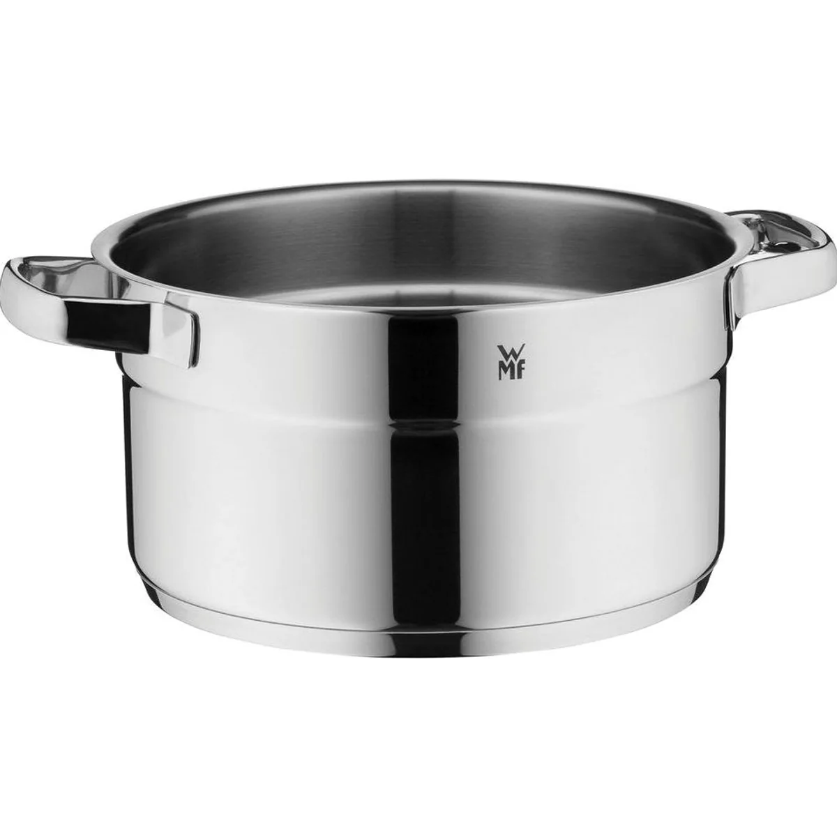 WMF Compact Cuisine Topf-Set, platzsparend stapelbar, energiesparend — 9-tlg. Set aus Cromargan Edelstahl 5