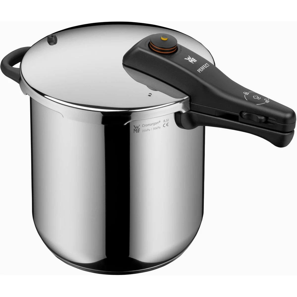 WMF Perfect One Pot Schnellkochtopf-Set, 22 cm, 8,5 und 4,5 Liter — energiesparend, vielseitig, sicher 2