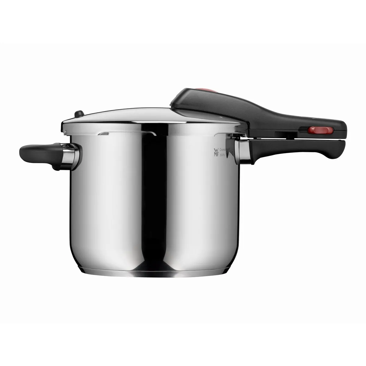 WMF Schnellkochtopf Perfect Element, 6,5 Liter, Cromargan Edelstahl — Sicherheitssystem, Induktion, TransTherm-Allherdboden 2