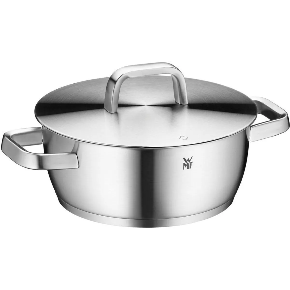 WMF Iconic Topf-Set, 2-teilig, rostfreier Edelstahl, wärmereduzierende Griffe 3