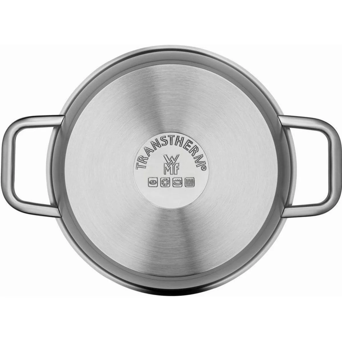 WMF Iconic Topf-Set, 2-teilig, rostfreier Edelstahl, wärmereduzierende Griffe 5