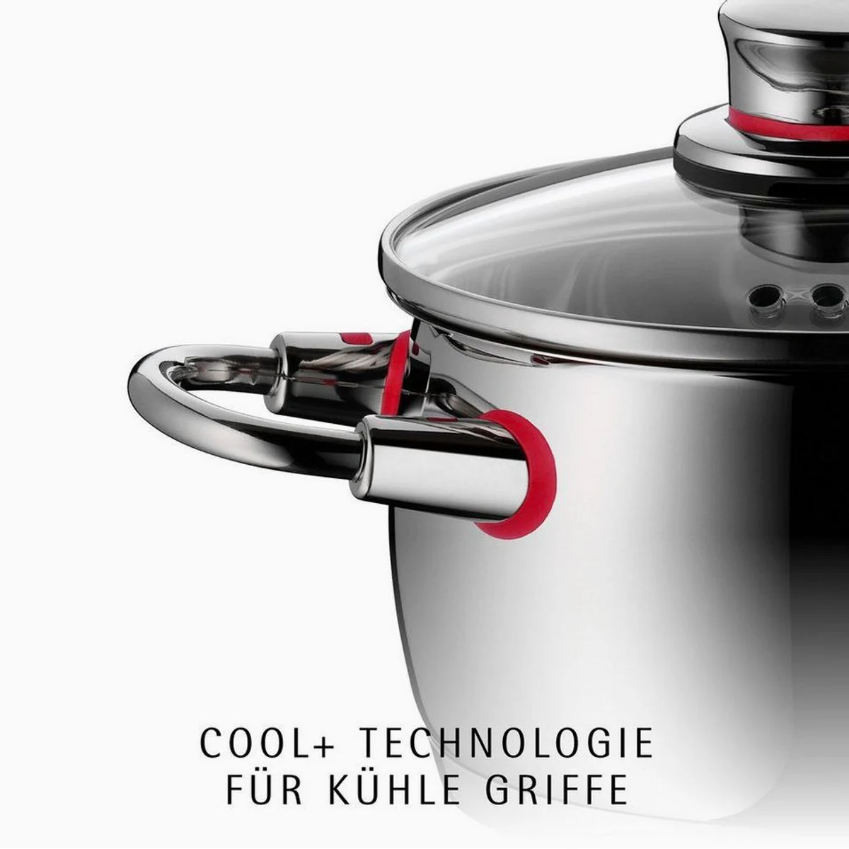 WMF Quality One Topf-Set, 5-teilig, Induktionstauglich, Cool+ Technologie 2