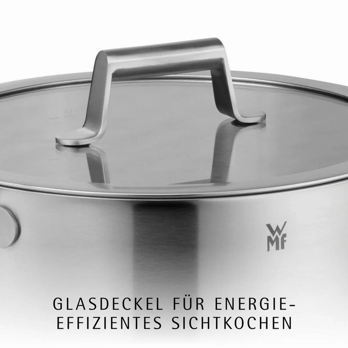 WMF Comfort Line Topf-Set, 5-teilig, Induktionsgeeignet, Hochwertiger Edelstahl 3