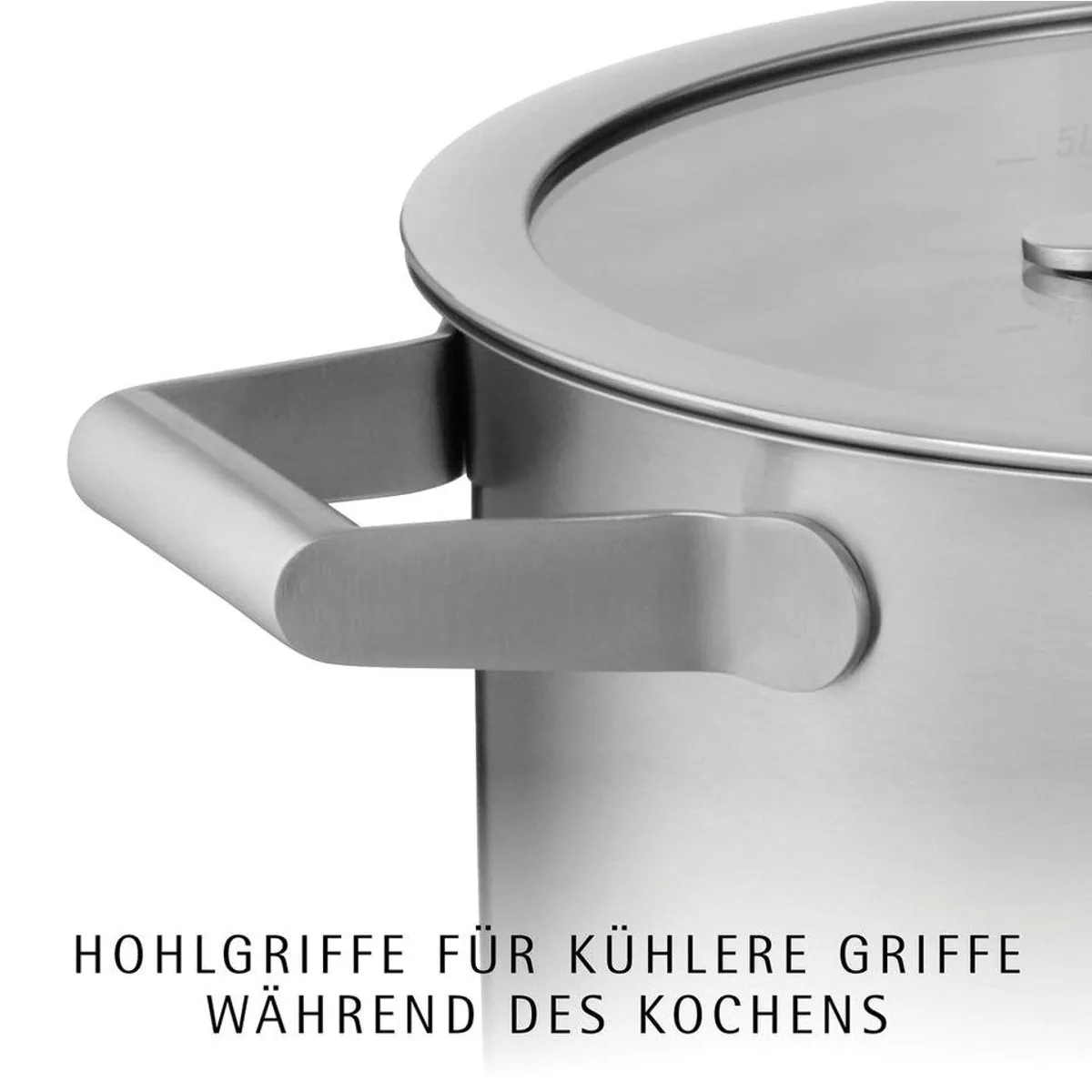 WMF Comfort Line Topf-Set, 5-teilig, Induktionsgeeignet, Hochwertiger Edelstahl 4