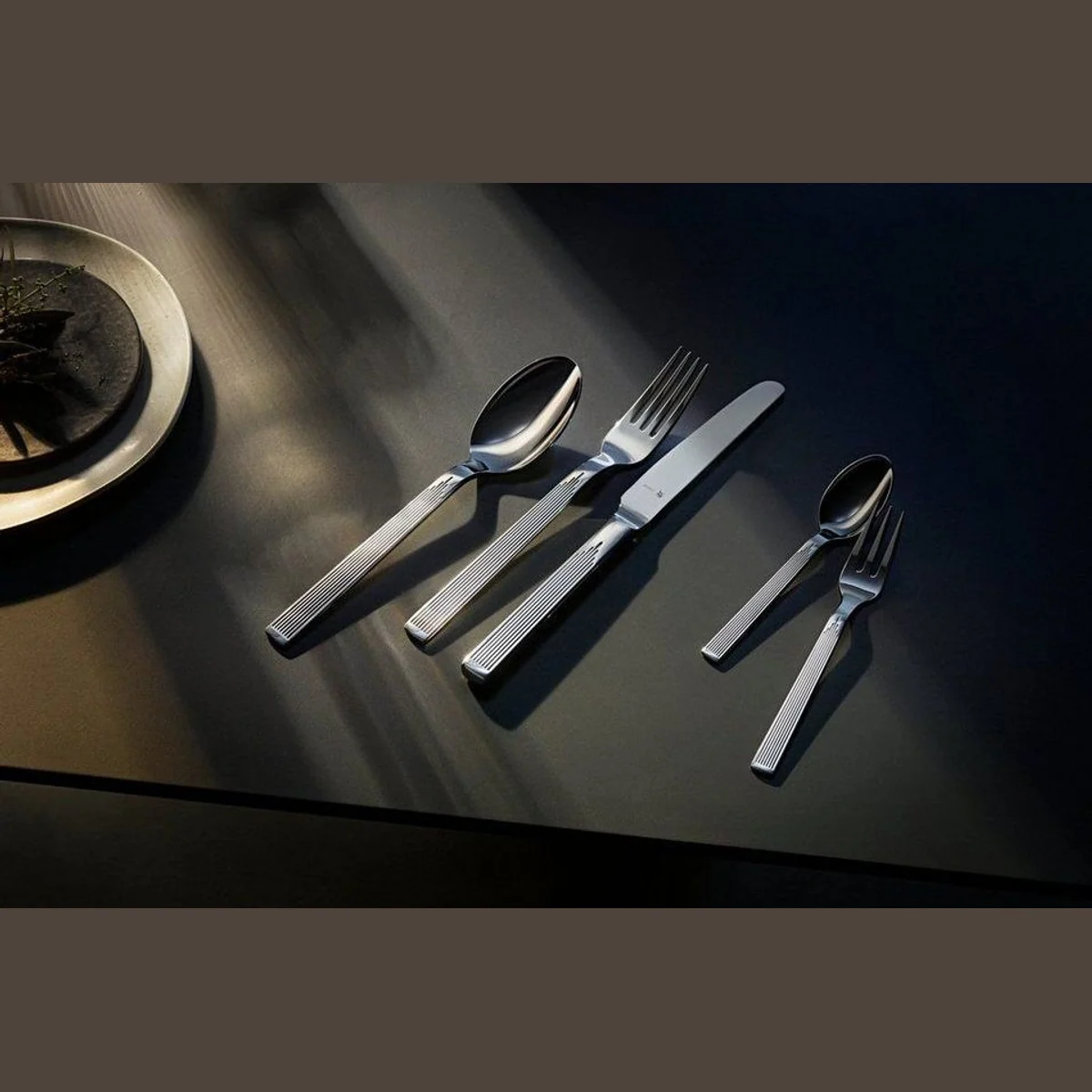 WMF Besteck-Set Art Deco, 66-teilig, edle Optik, spülmaschinenfest, langlebig 5