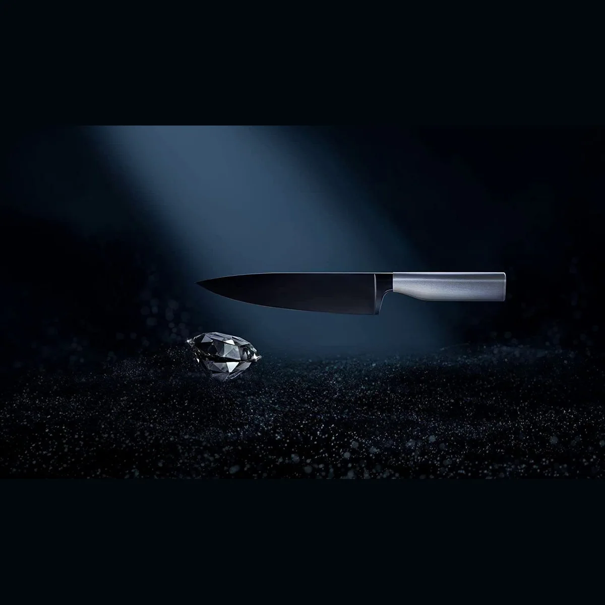 WMF Ultimate Black Brotmesser, 19 cm, ergonomischer Griff, effektiver Fingerschutz 2
