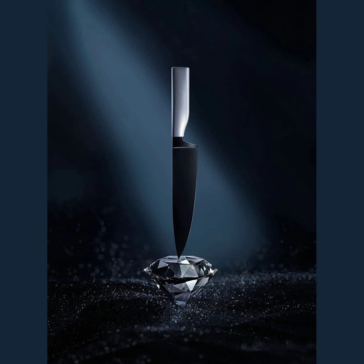 WMF Ultimate Black Brotmesser, 19 cm, ergonomischer Griff, effektiver Fingerschutz 3